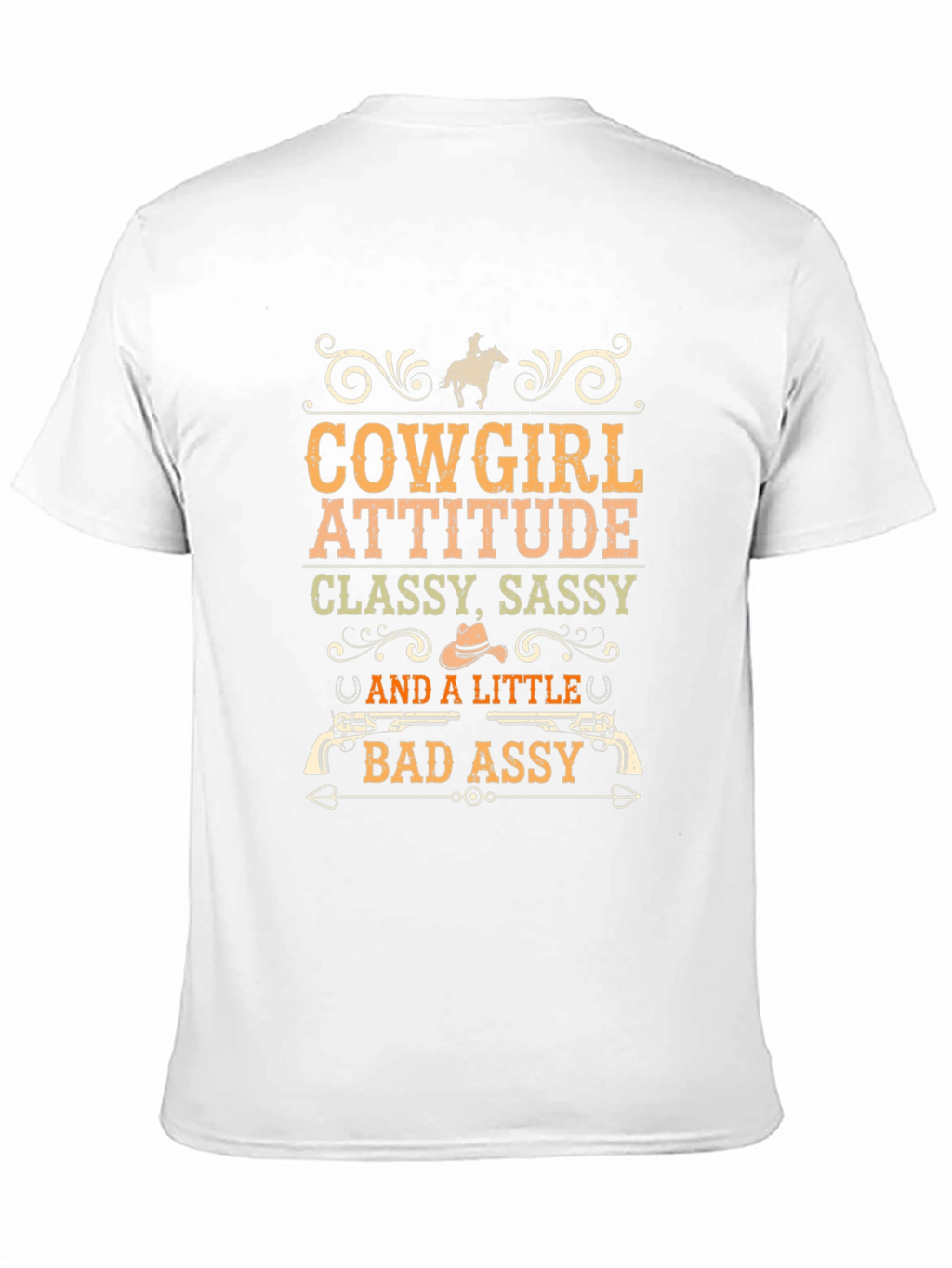 Cowgirl Attitude Graphic Tee