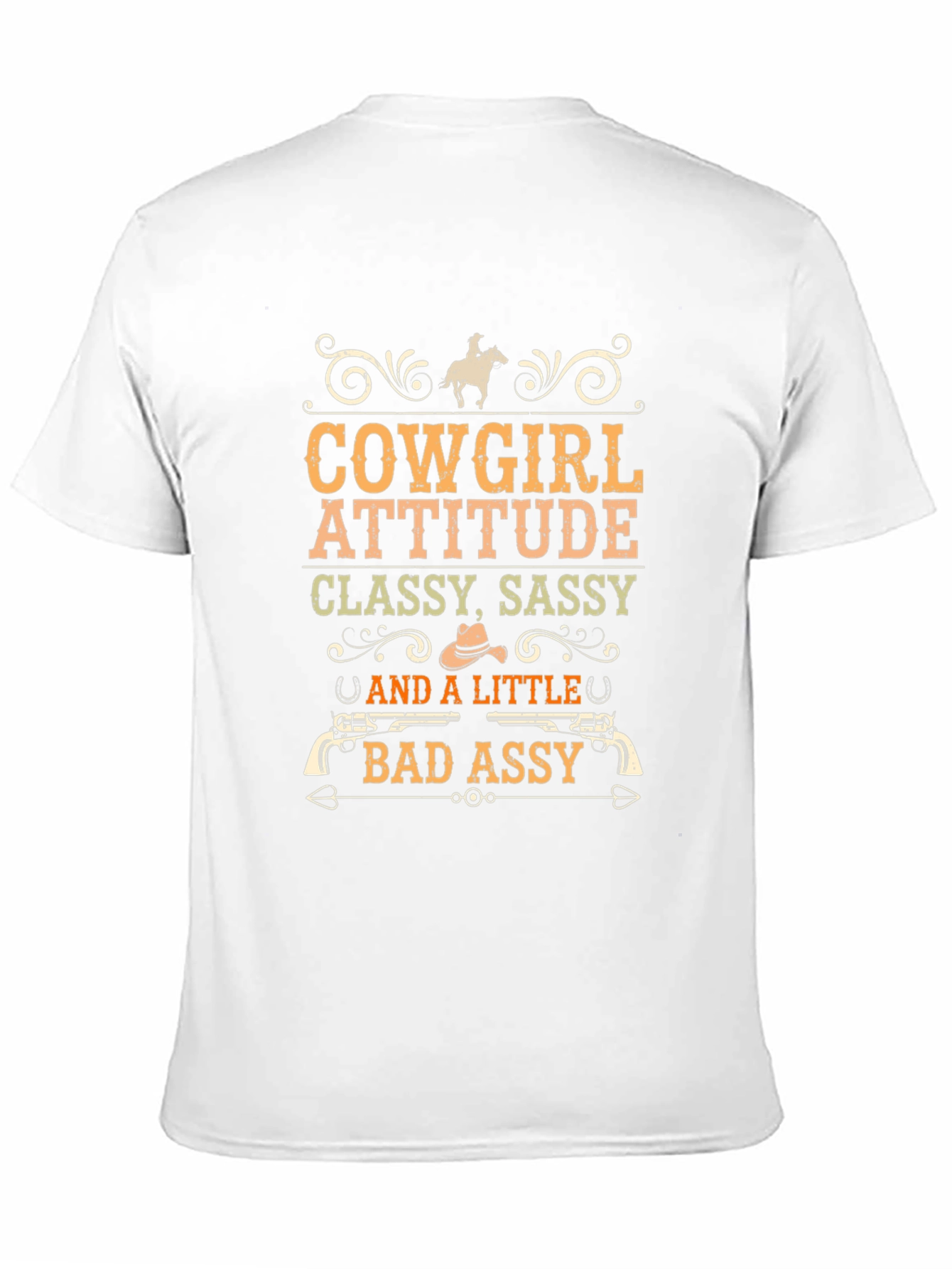 Cowgirl Attitude Graphic Tee