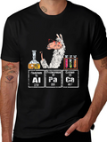 Alpaca Periodic Table T-Shirt Funny Science Tee