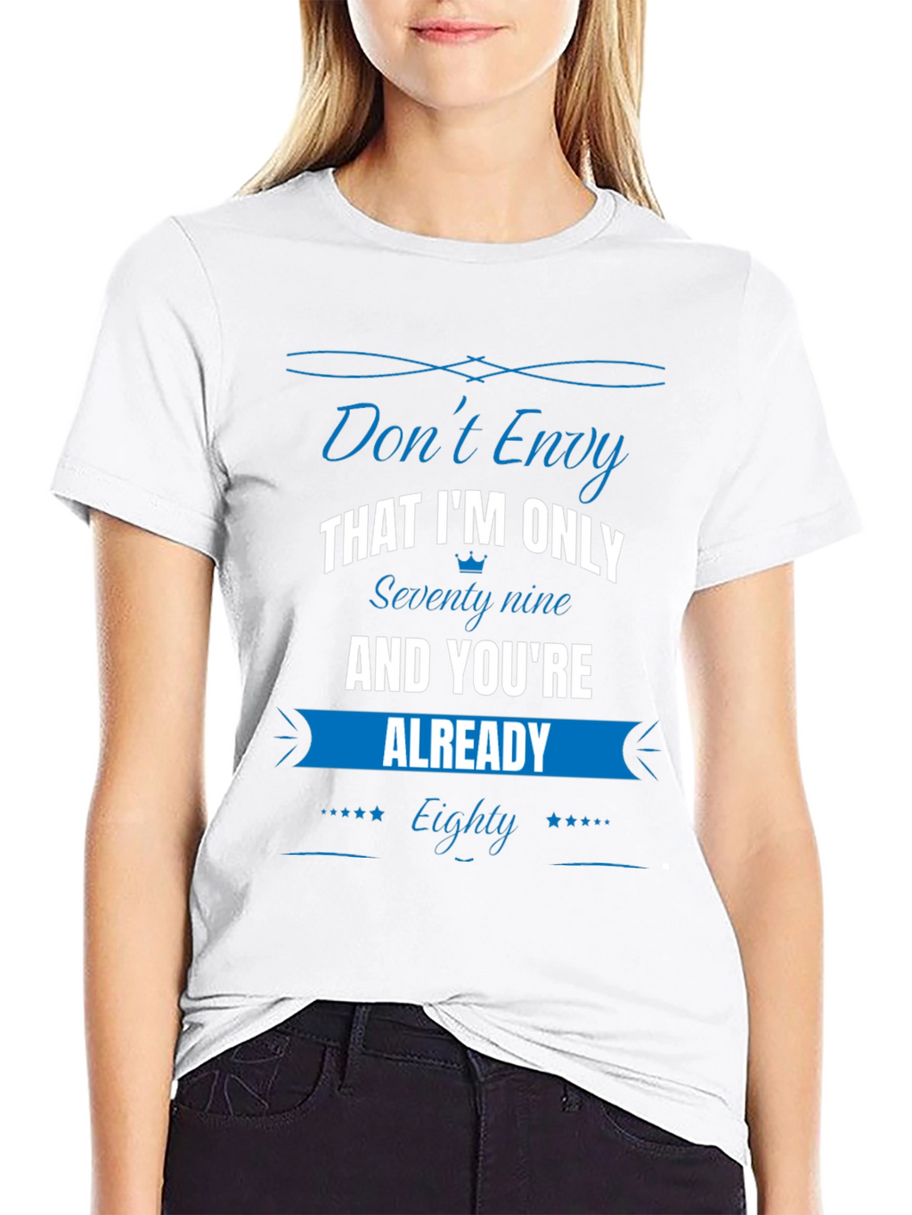 Funny 79 vs 80 Birthday T-Shirt