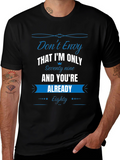 Funny 79 vs 80 Birthday T-Shirt