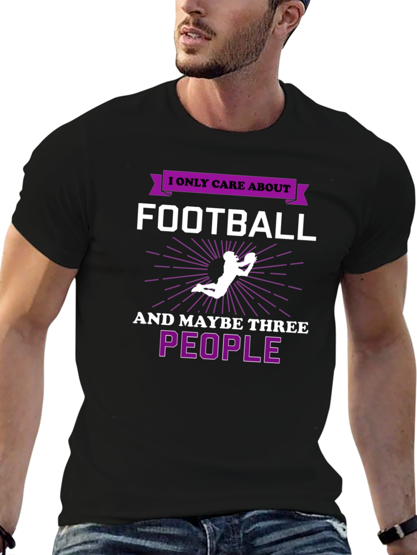 Football Obsessed Graphic Tee - Sports Fan Apparel