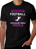 Football Obsessed Graphic Tee - Sports Fan Apparel