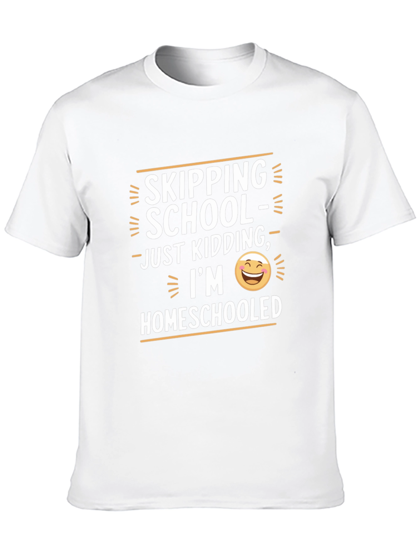 Funny Homeschool T-Shirt - Skipping School Joke