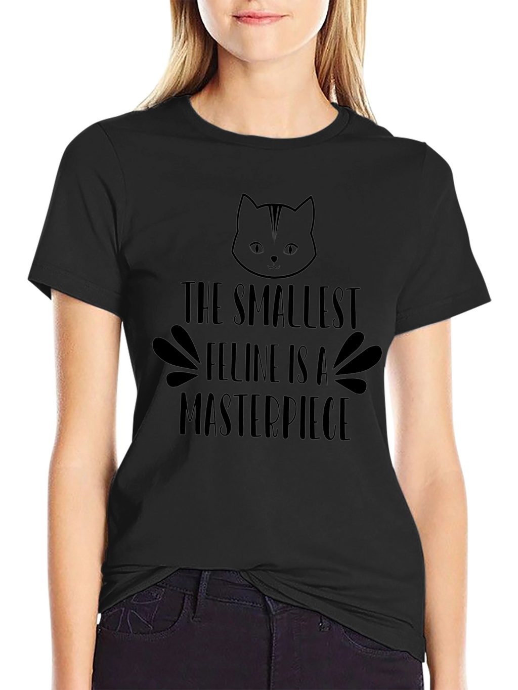 The Smallest Feline Masterpiece T-Shirt