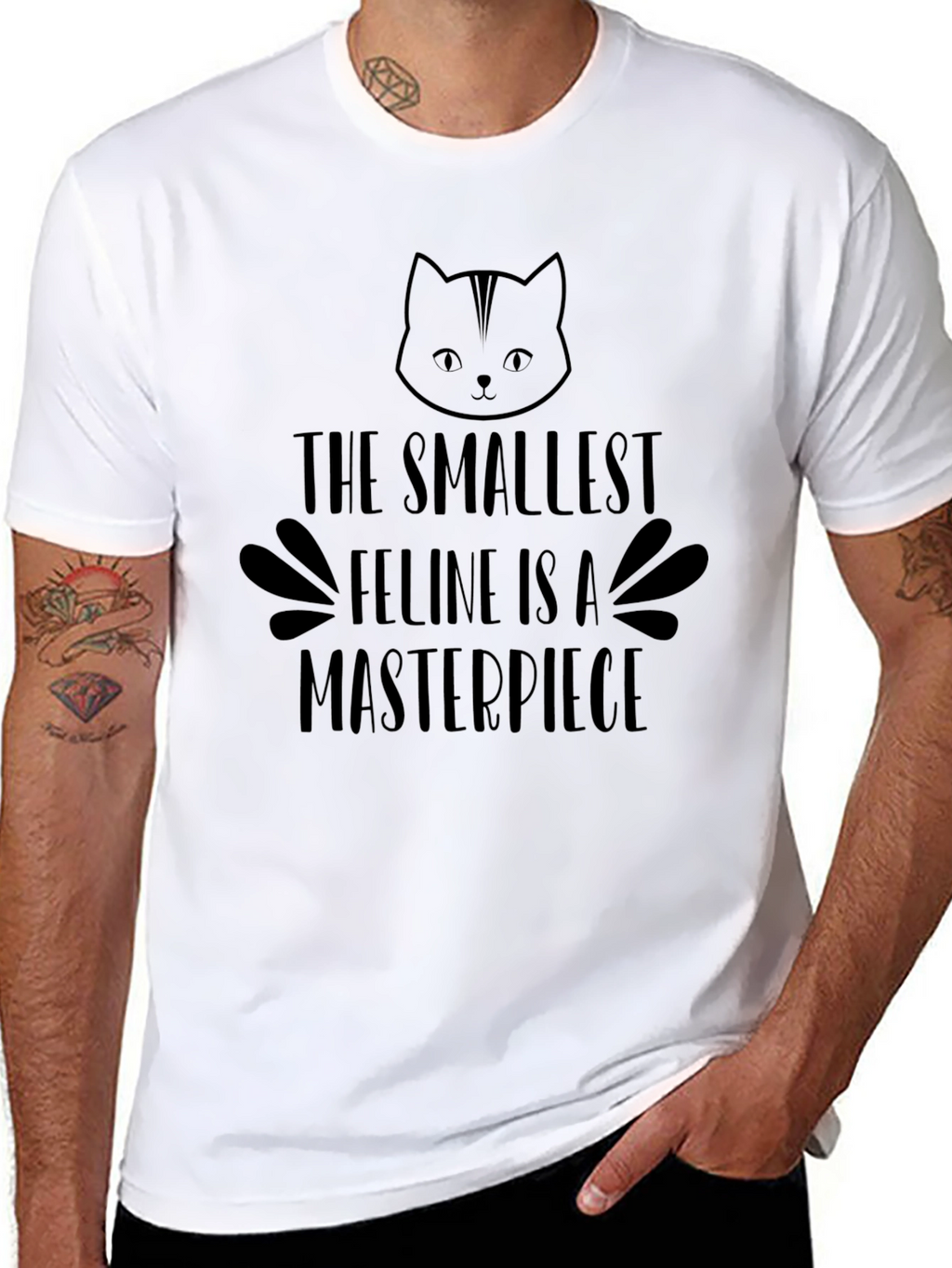 The Smallest Feline Masterpiece T-Shirt