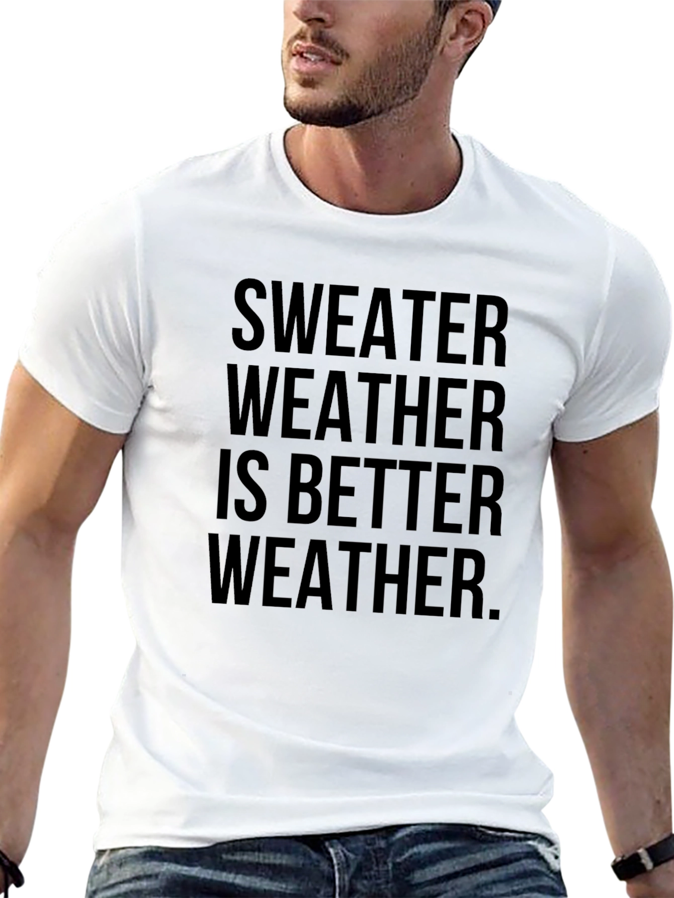 Sweater Weather Graphic Tee - Comfy & Stylish