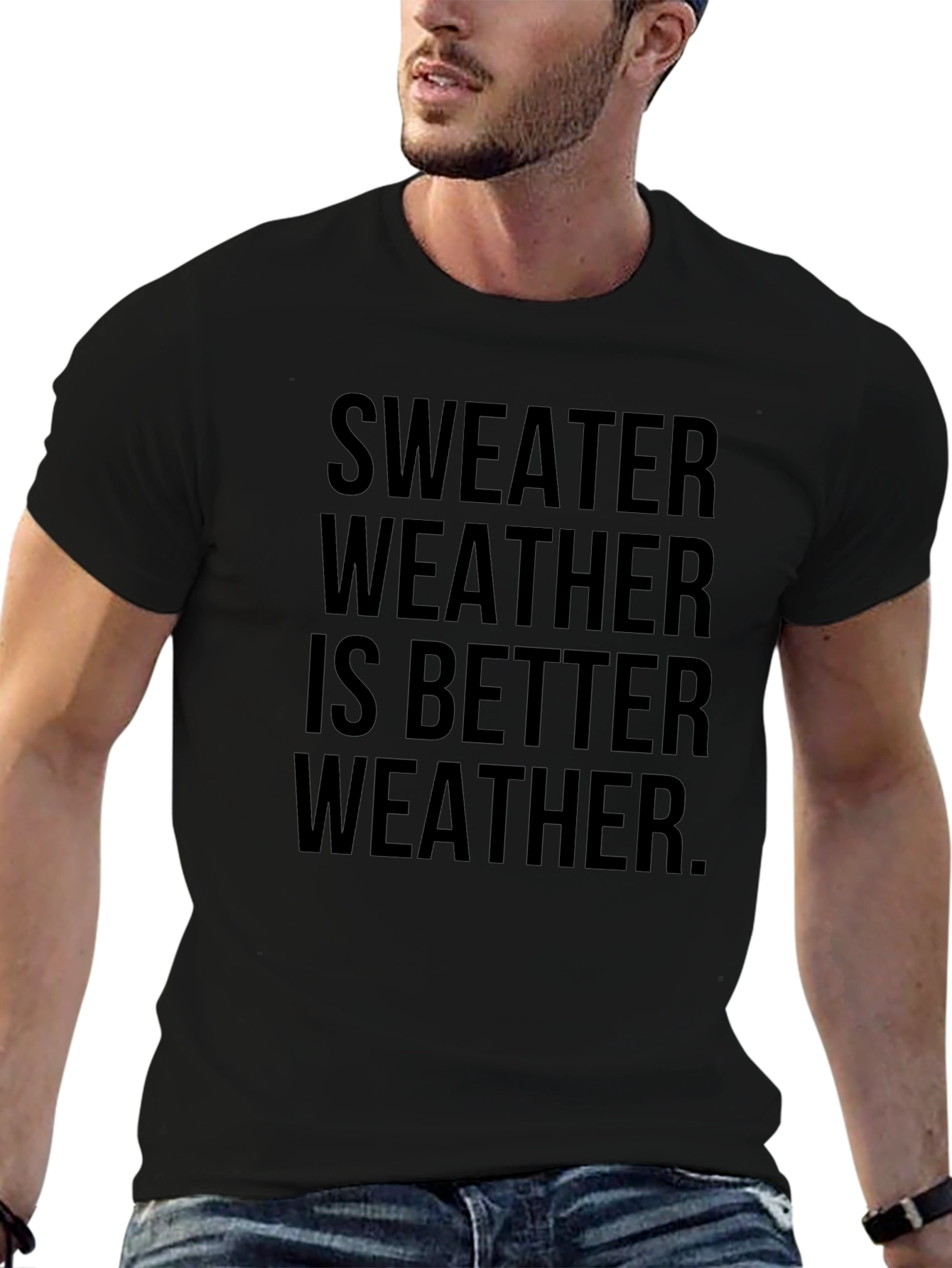 Sweater Weather Graphic Tee - Comfy & Stylish