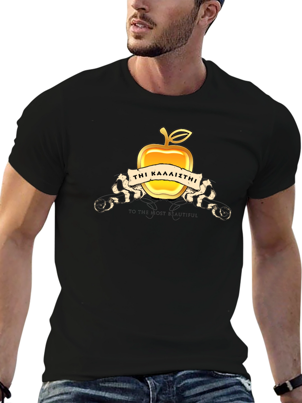 Golden Apple To The Most Beautiful T-Shirt