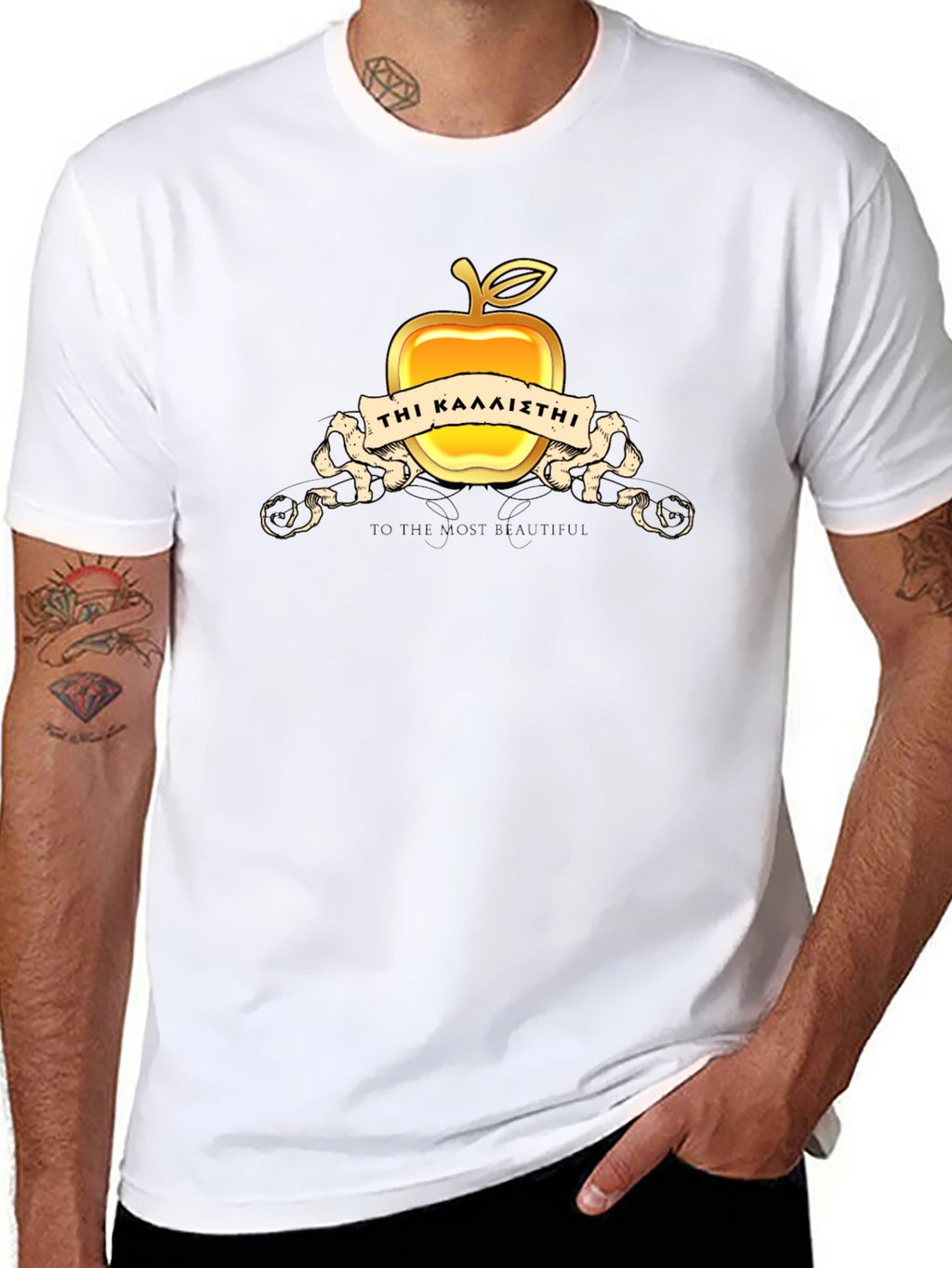 Golden Apple To The Most Beautiful T-Shirt