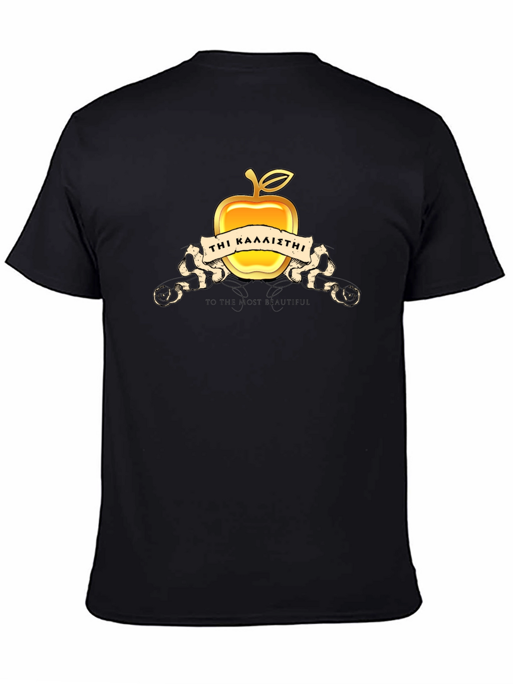 Golden Apple To The Most Beautiful T-Shirt