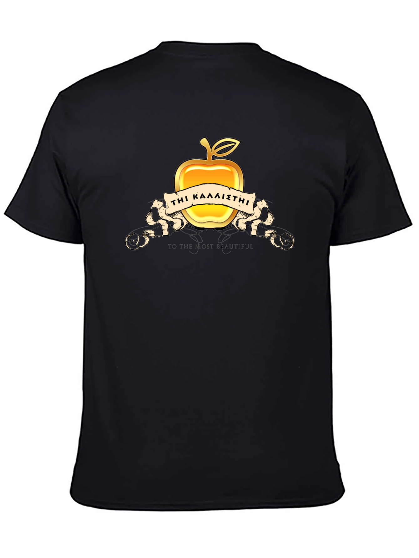 Golden Apple To The Most Beautiful T-Shirt