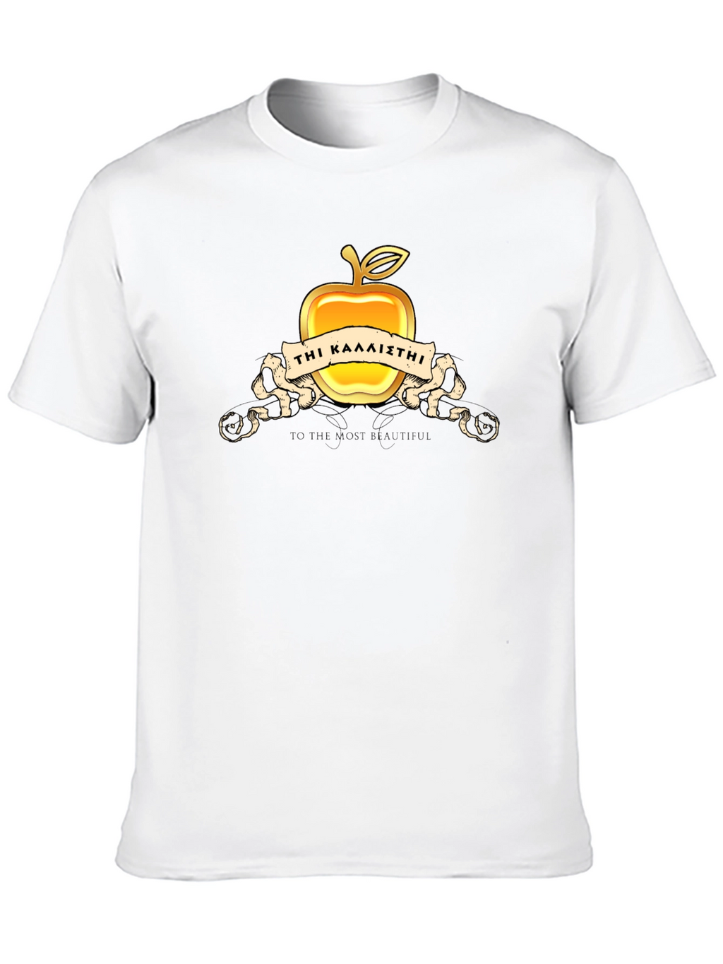 Golden Apple To The Most Beautiful T-Shirt