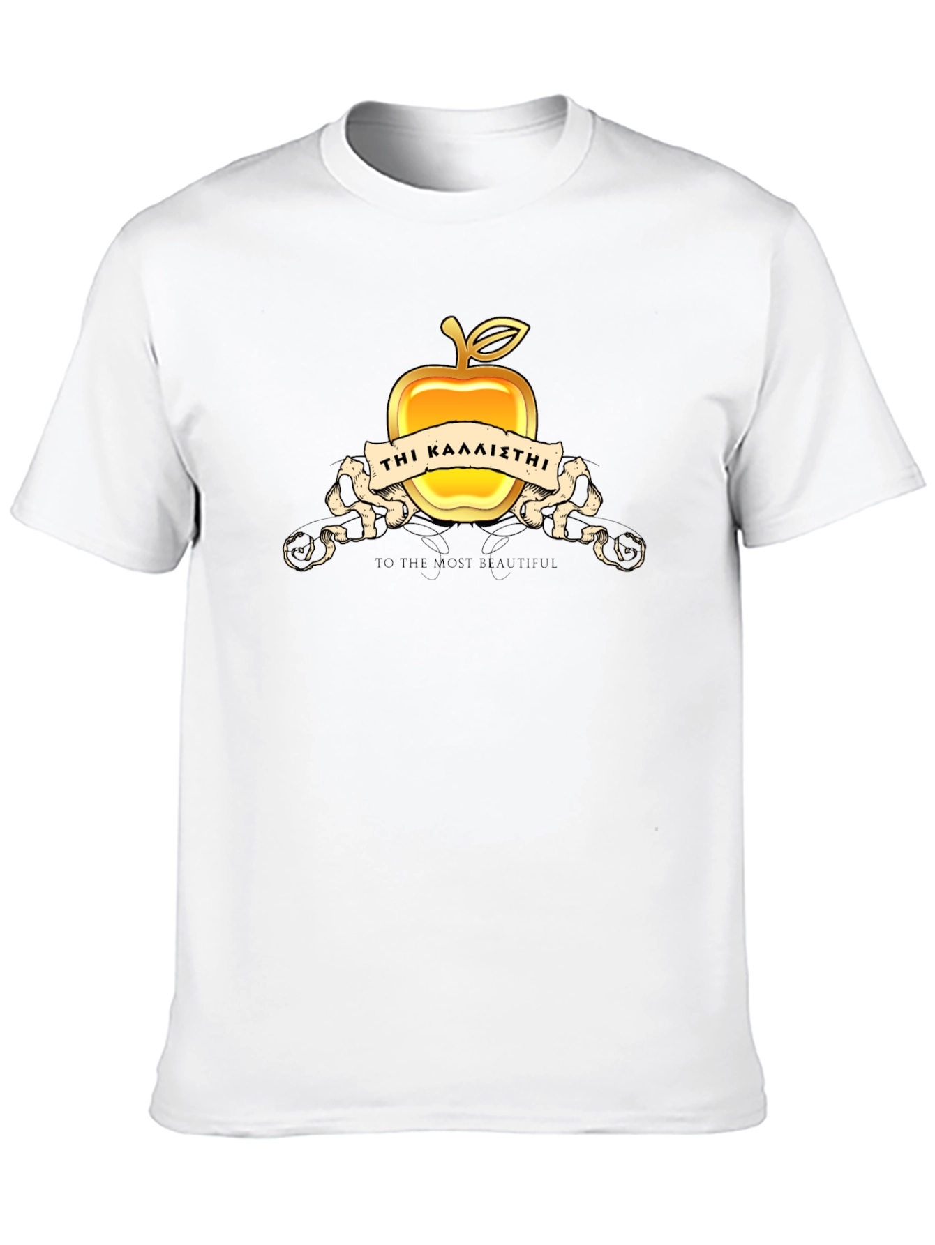 Golden Apple To The Most Beautiful T-Shirt