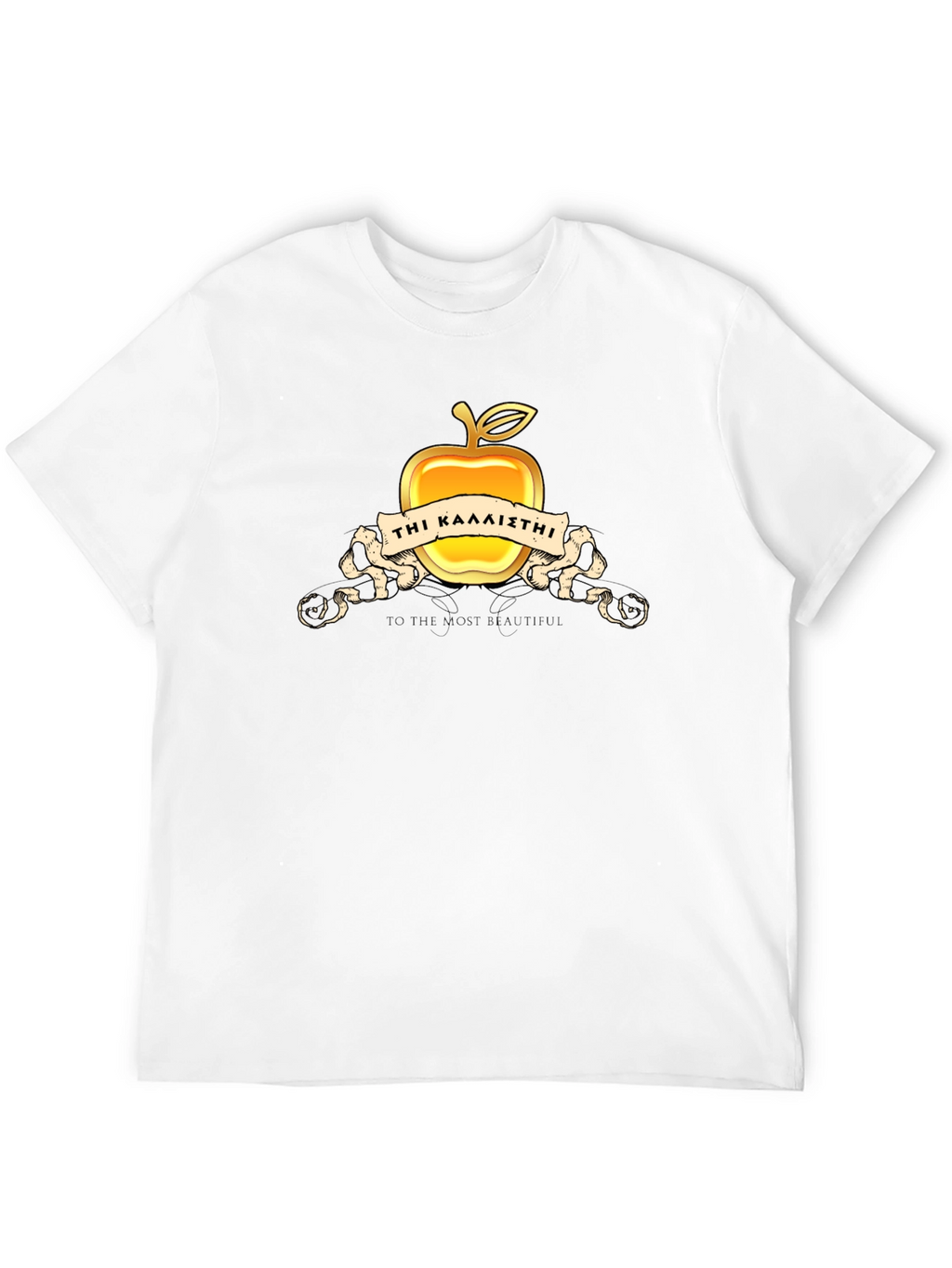 Golden Apple To The Most Beautiful T-Shirt