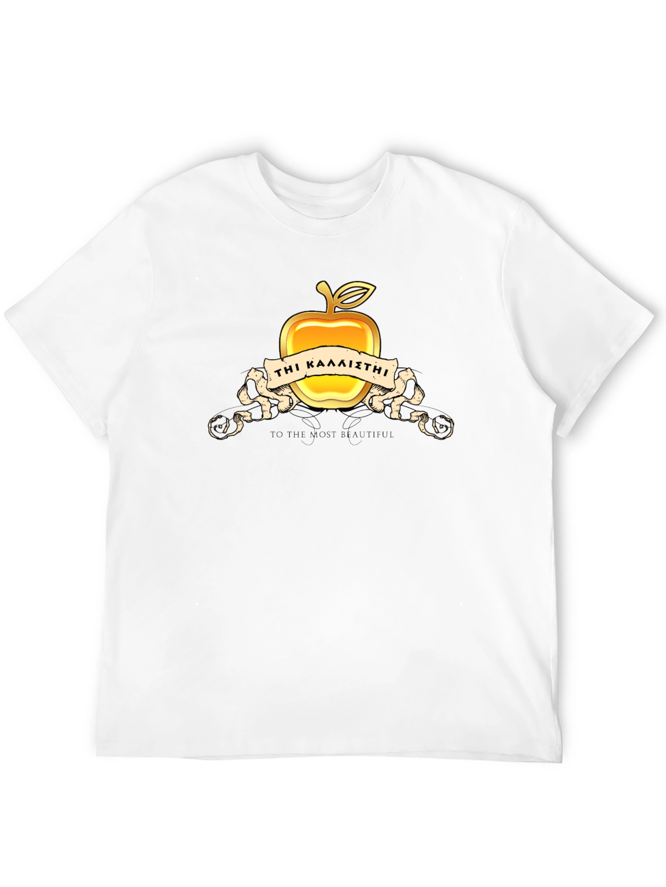 Golden Apple To The Most Beautiful T-Shirt