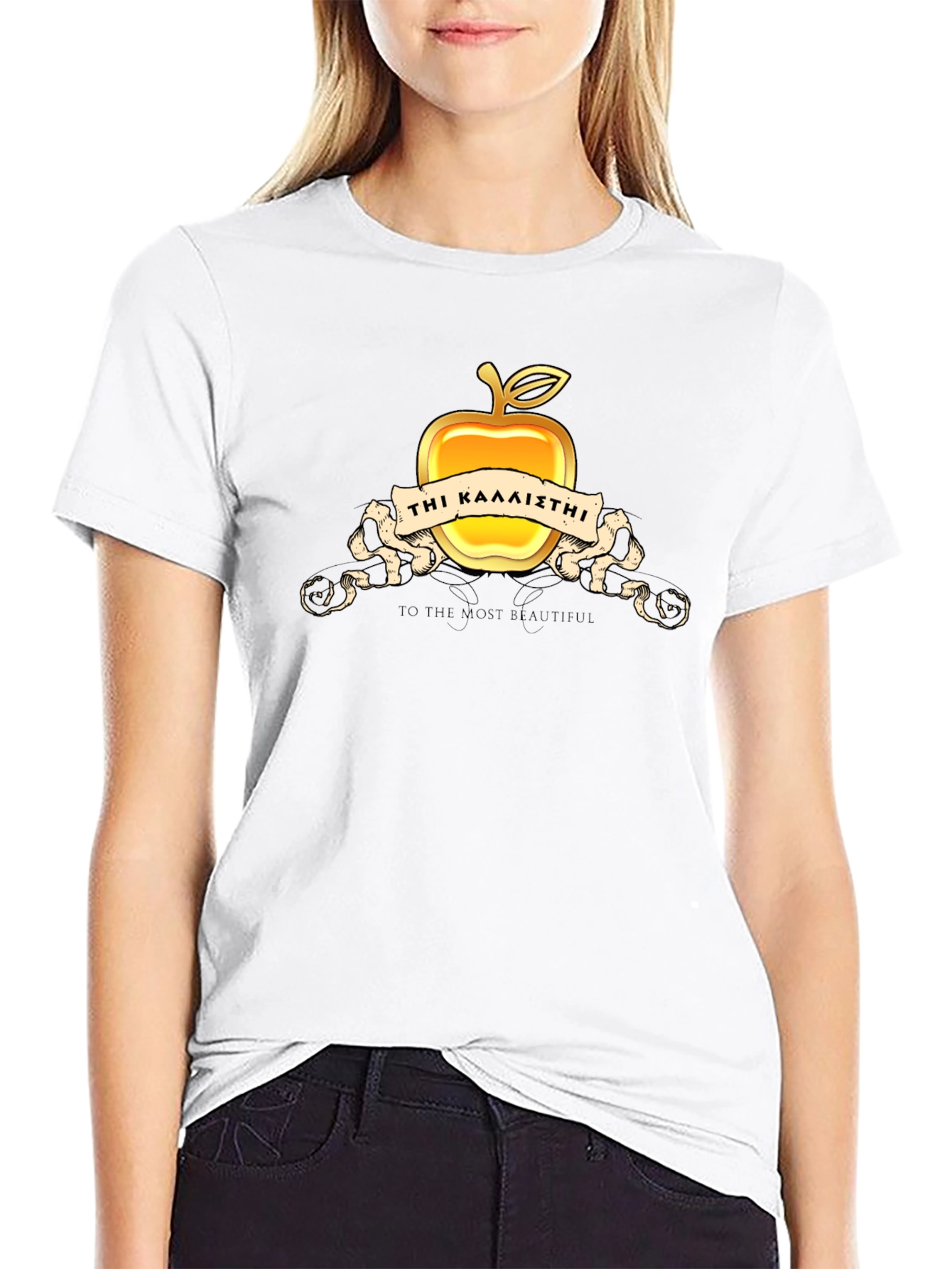 Golden Apple To The Most Beautiful T-Shirt