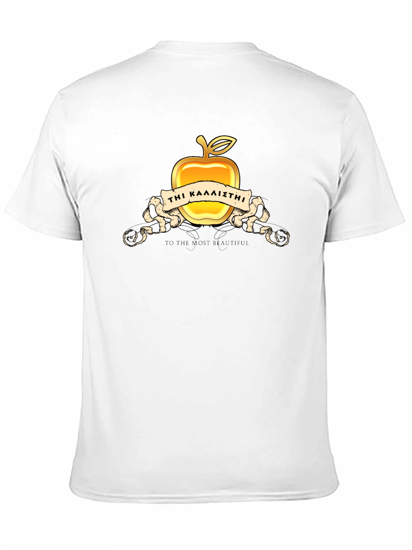 Golden Apple To The Most Beautiful T-Shirt