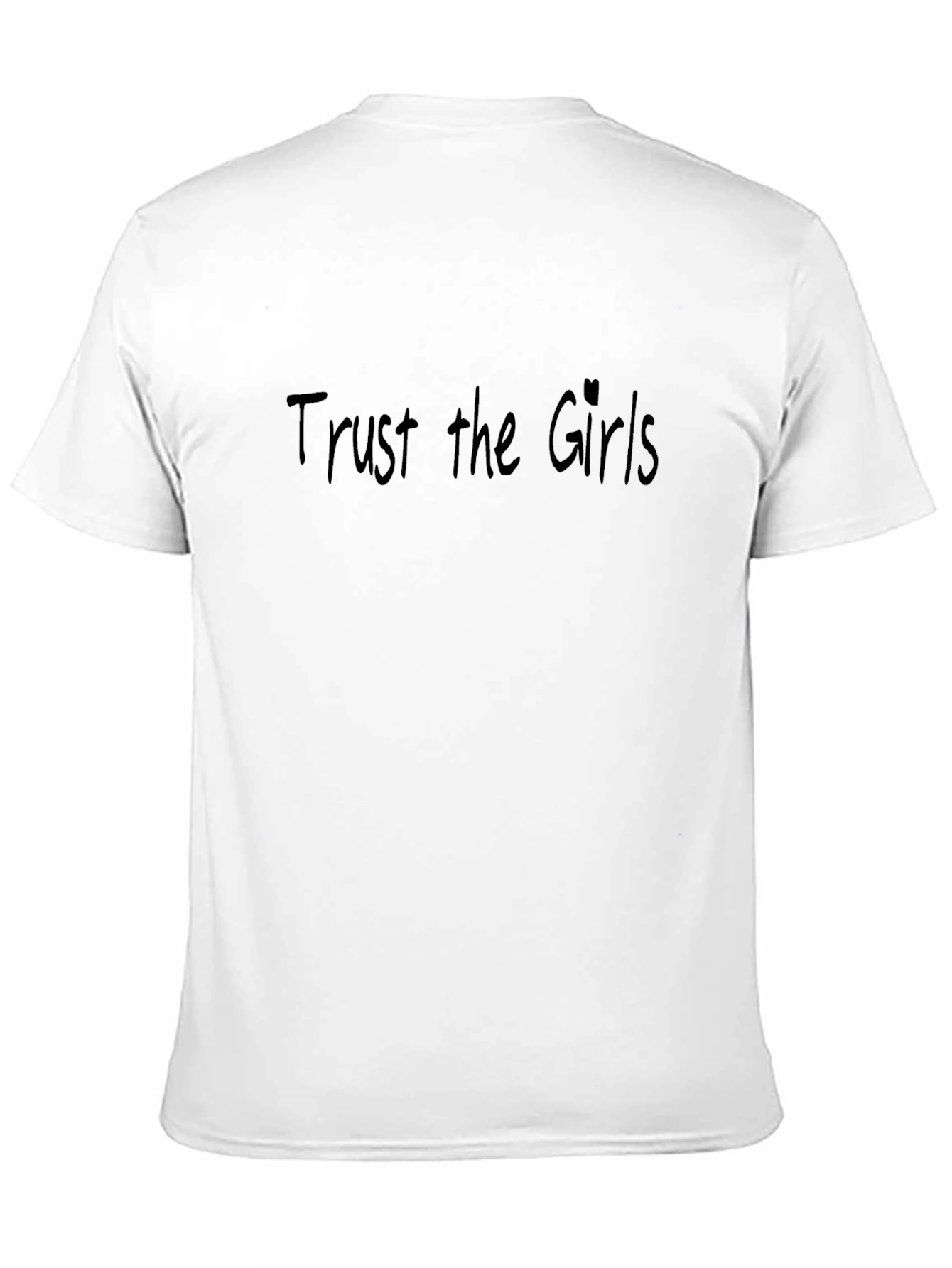 Trust the Girls Black Crew Neck Tee