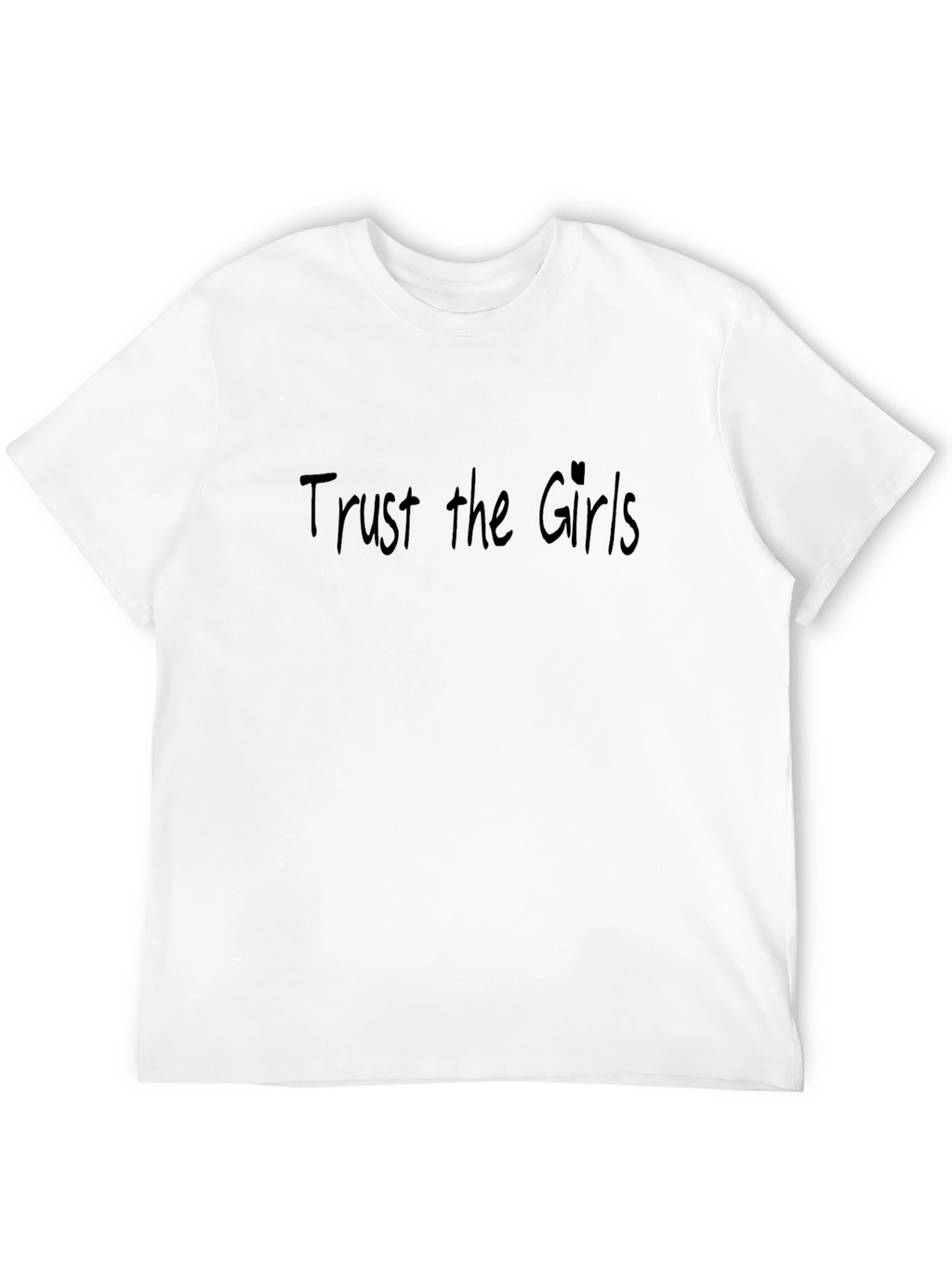 Trust the Girls Black Crew Neck Tee