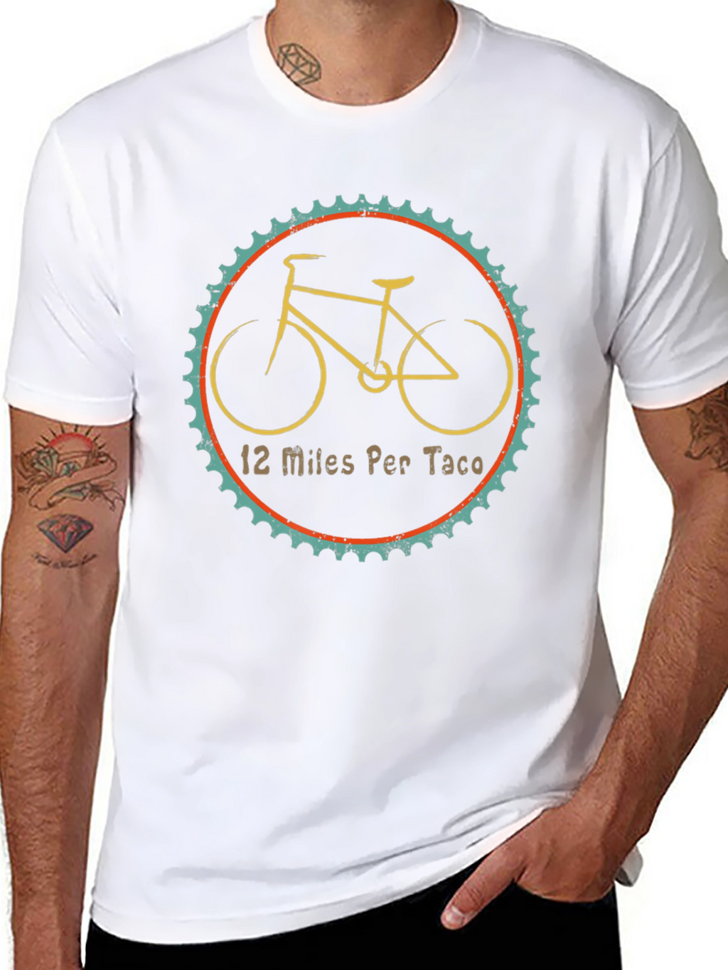 12 Miles Per Taco Graphic Tee