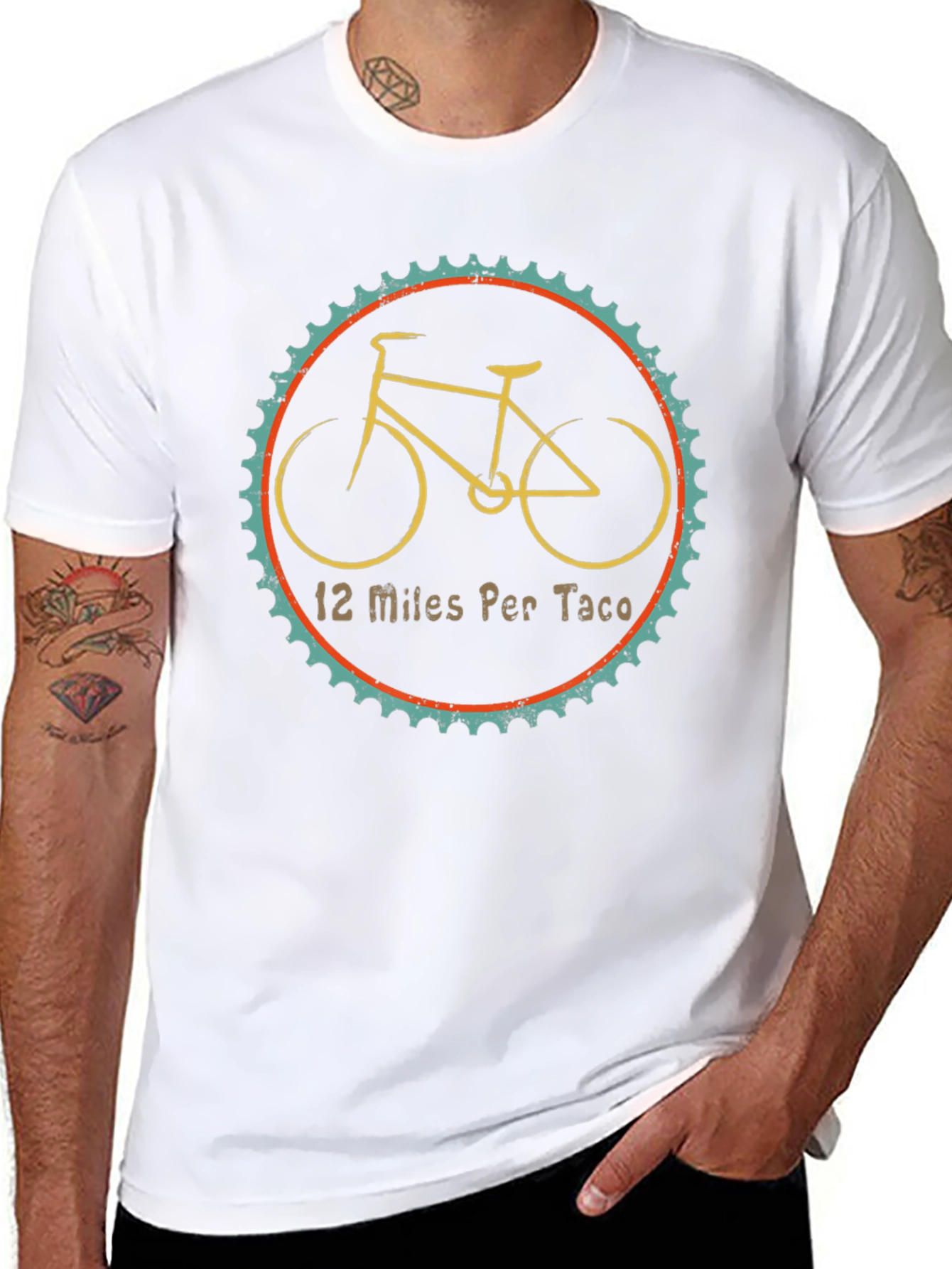 12 Miles Per Taco Graphic Tee