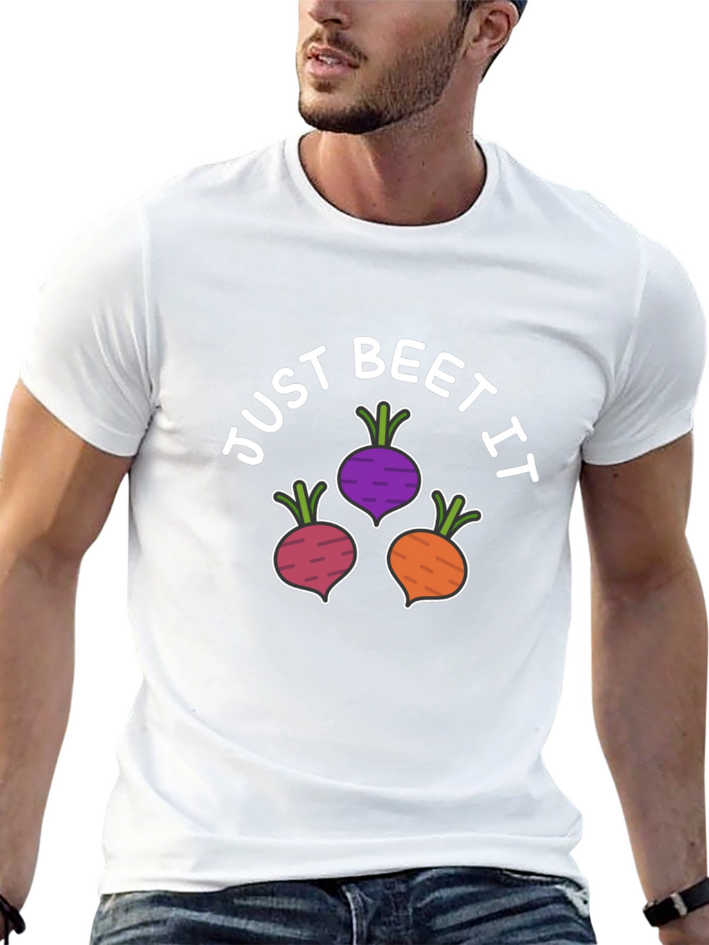 Just Beet It Funny Graphic T-Shirt