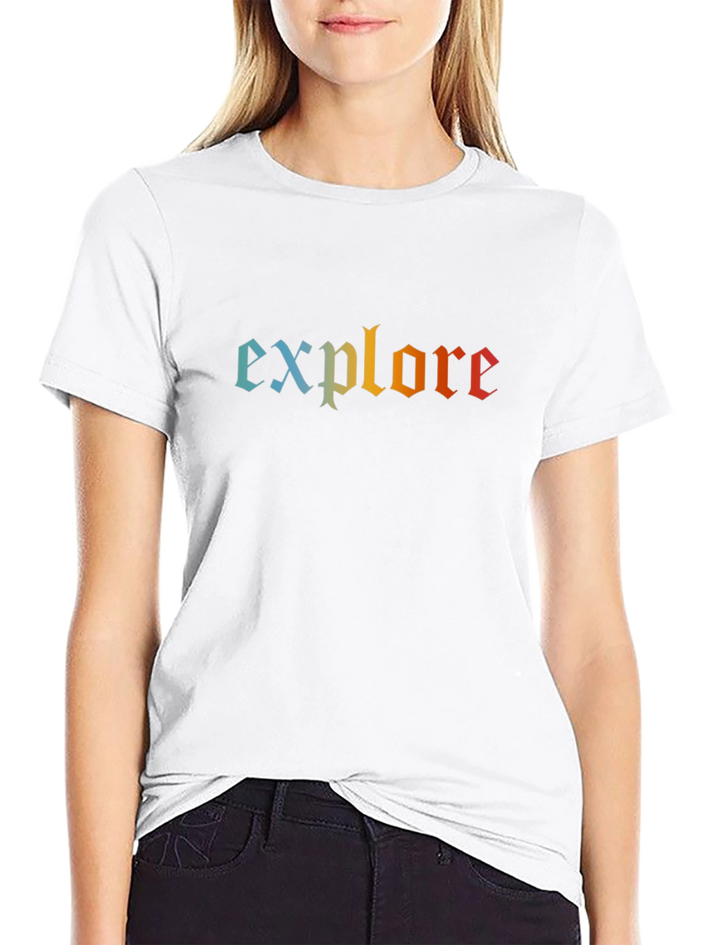 Explore Gothic Tee - Cool Graphic Print Shirt