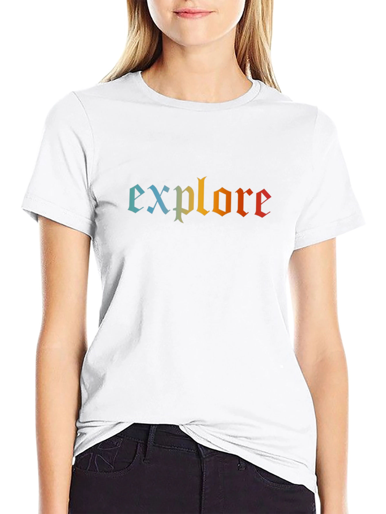 Explore Gothic Tee - Cool Graphic Print Shirt