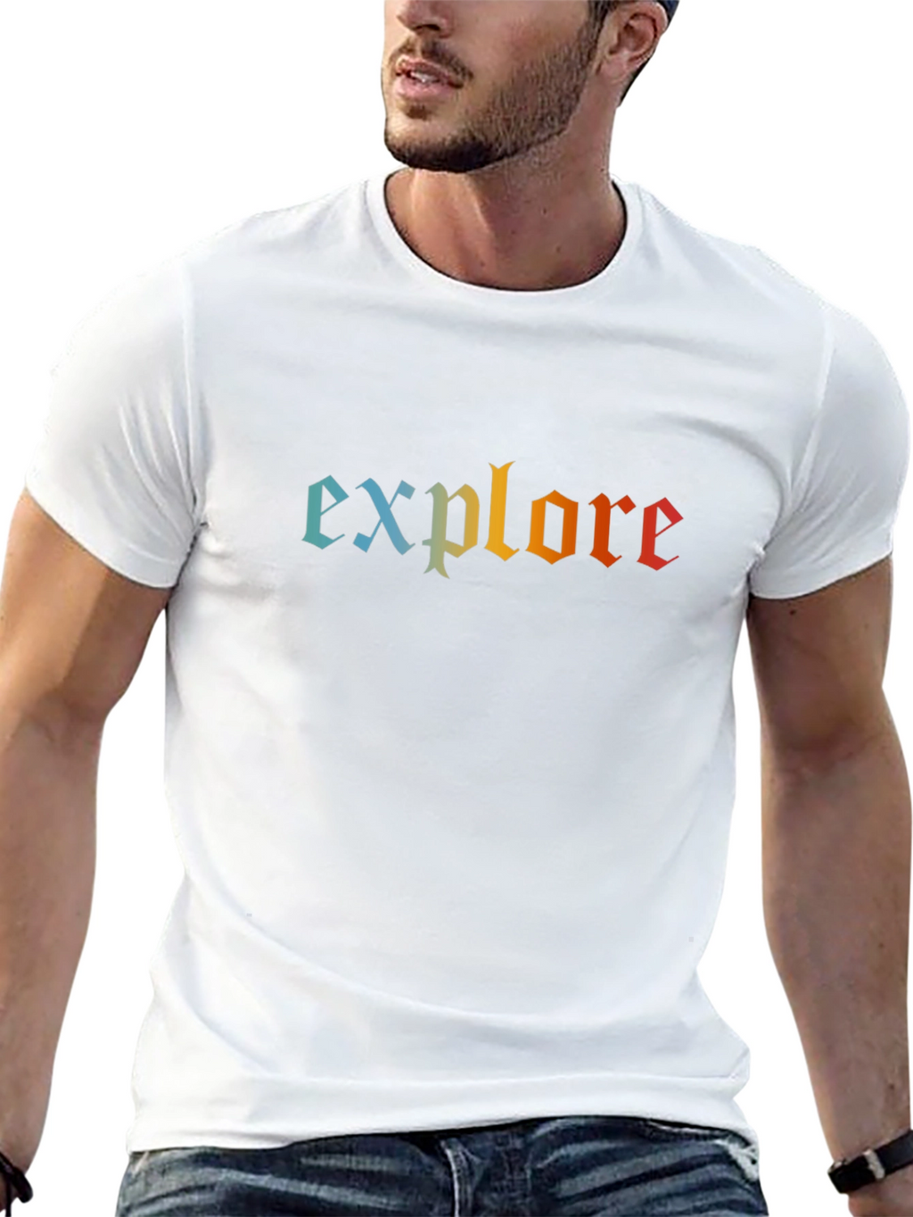 Explore Gothic Tee - Cool Graphic Print Shirt