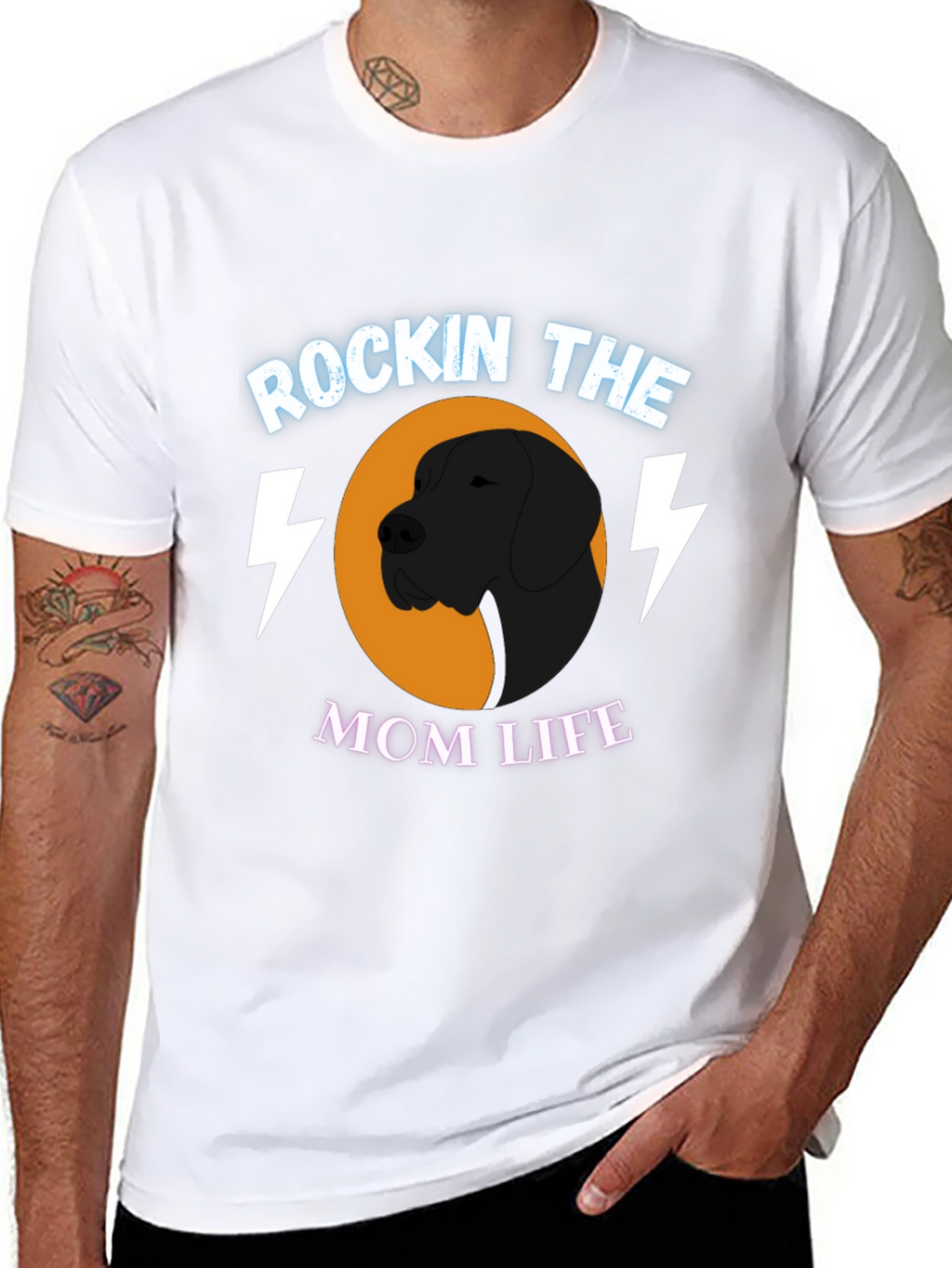Rockin The Dog Mom Life Tee