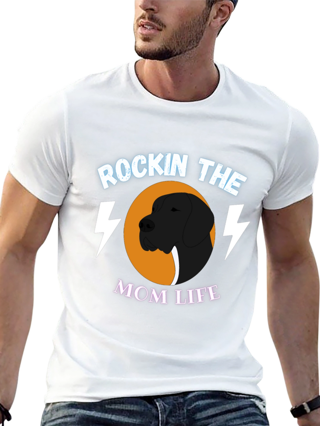 Rockin The Dog Mom Life Tee