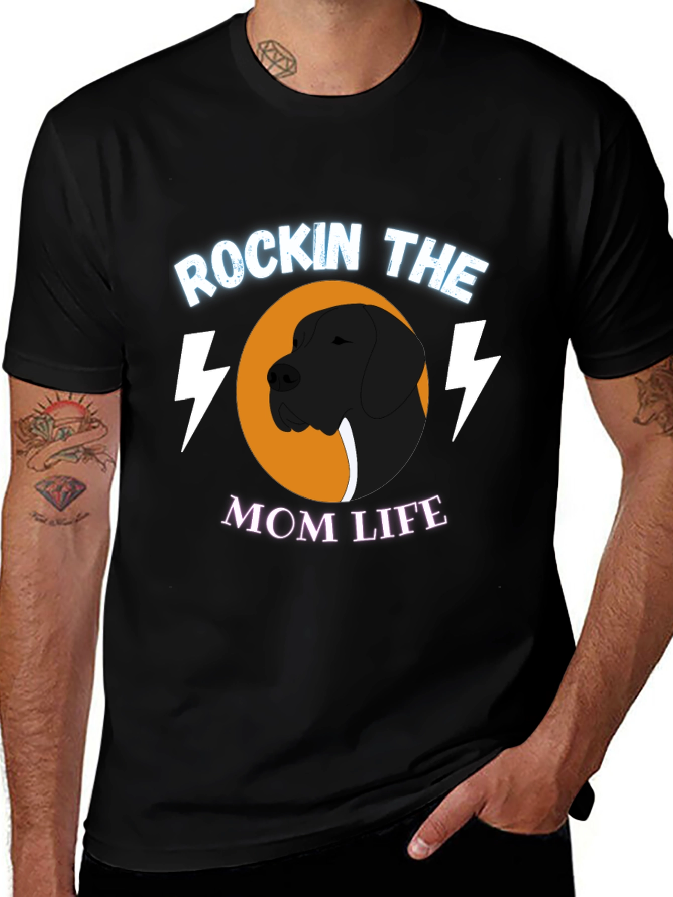 Rockin The Dog Mom Life Tee