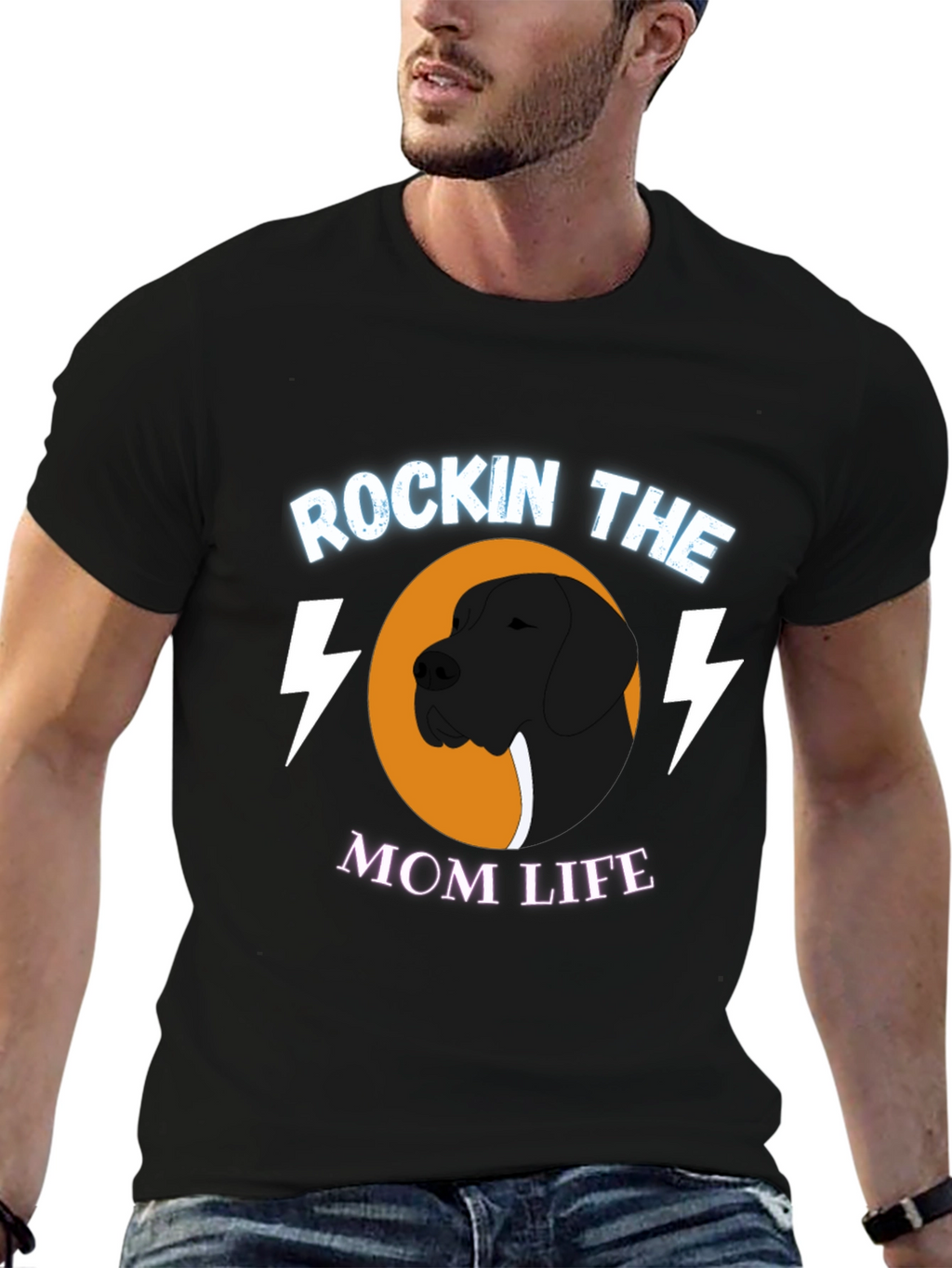 Rockin The Dog Mom Life Tee