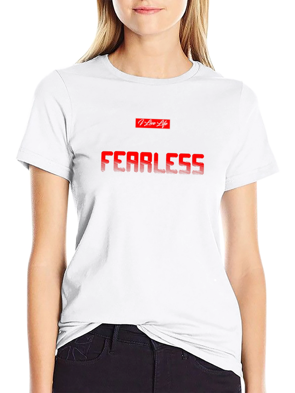 Fearless Graphic T-Shirt -  Live Life Style
