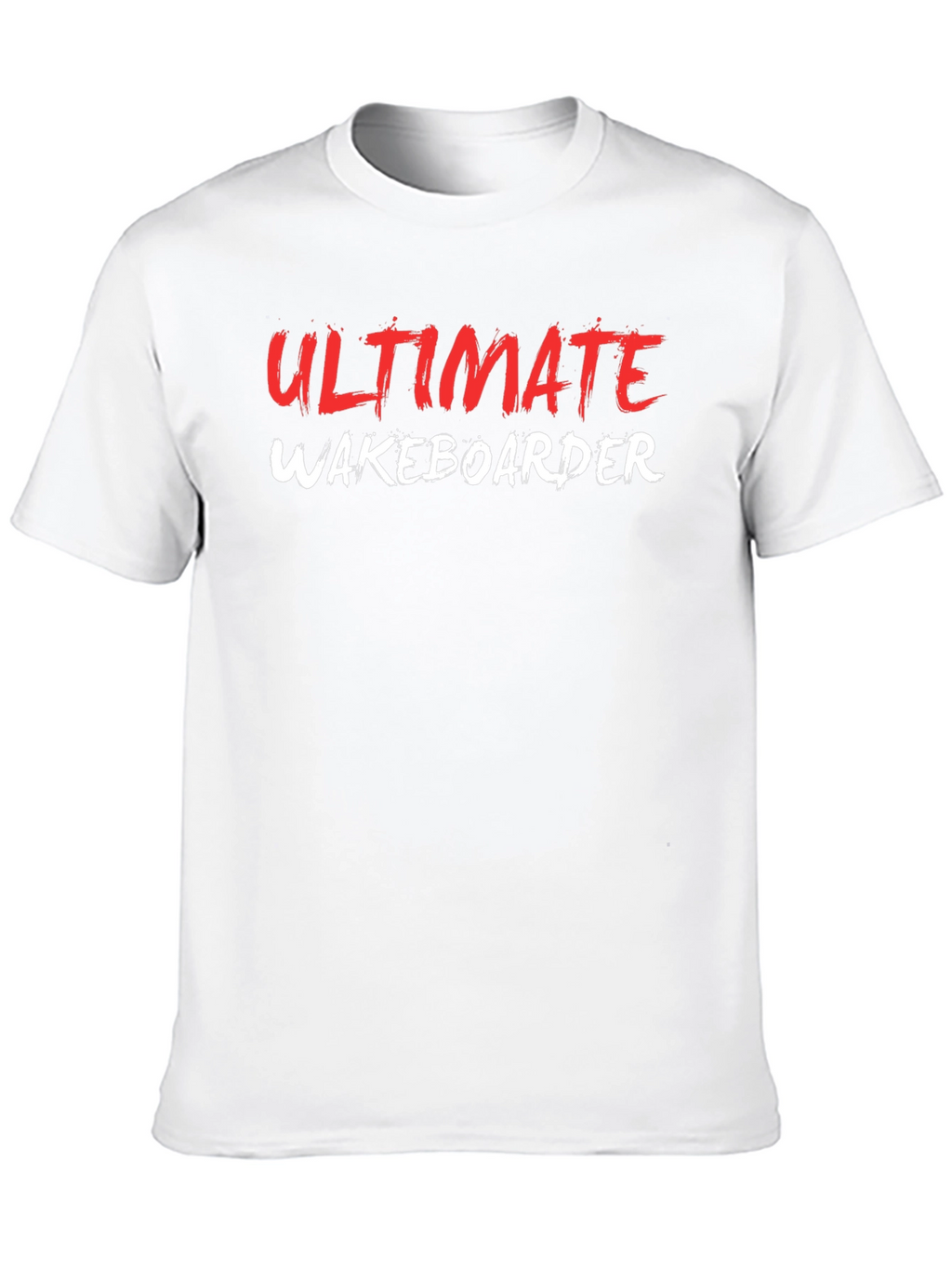Ultimate Wakeboarder Black Graphic T-Shirt