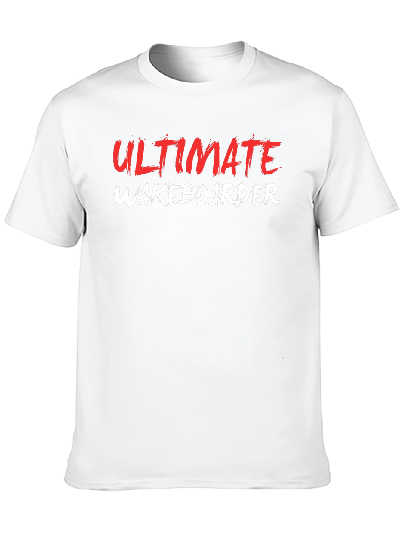 Ultimate Wakeboarder Black Graphic T-Shirt