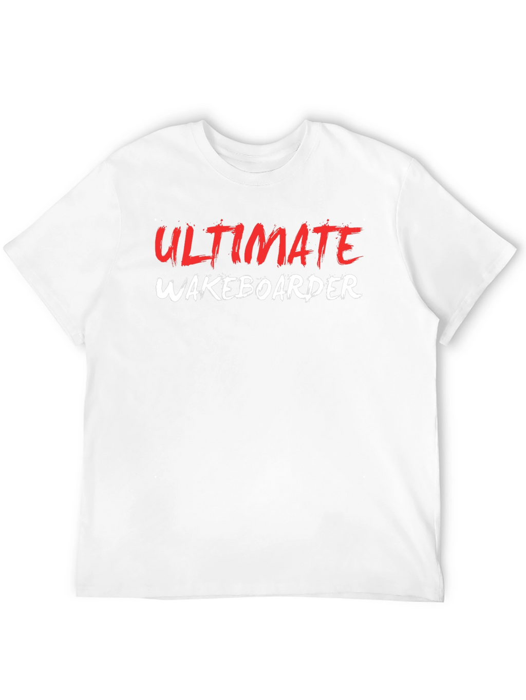 Ultimate Wakeboarder Black Graphic T-Shirt