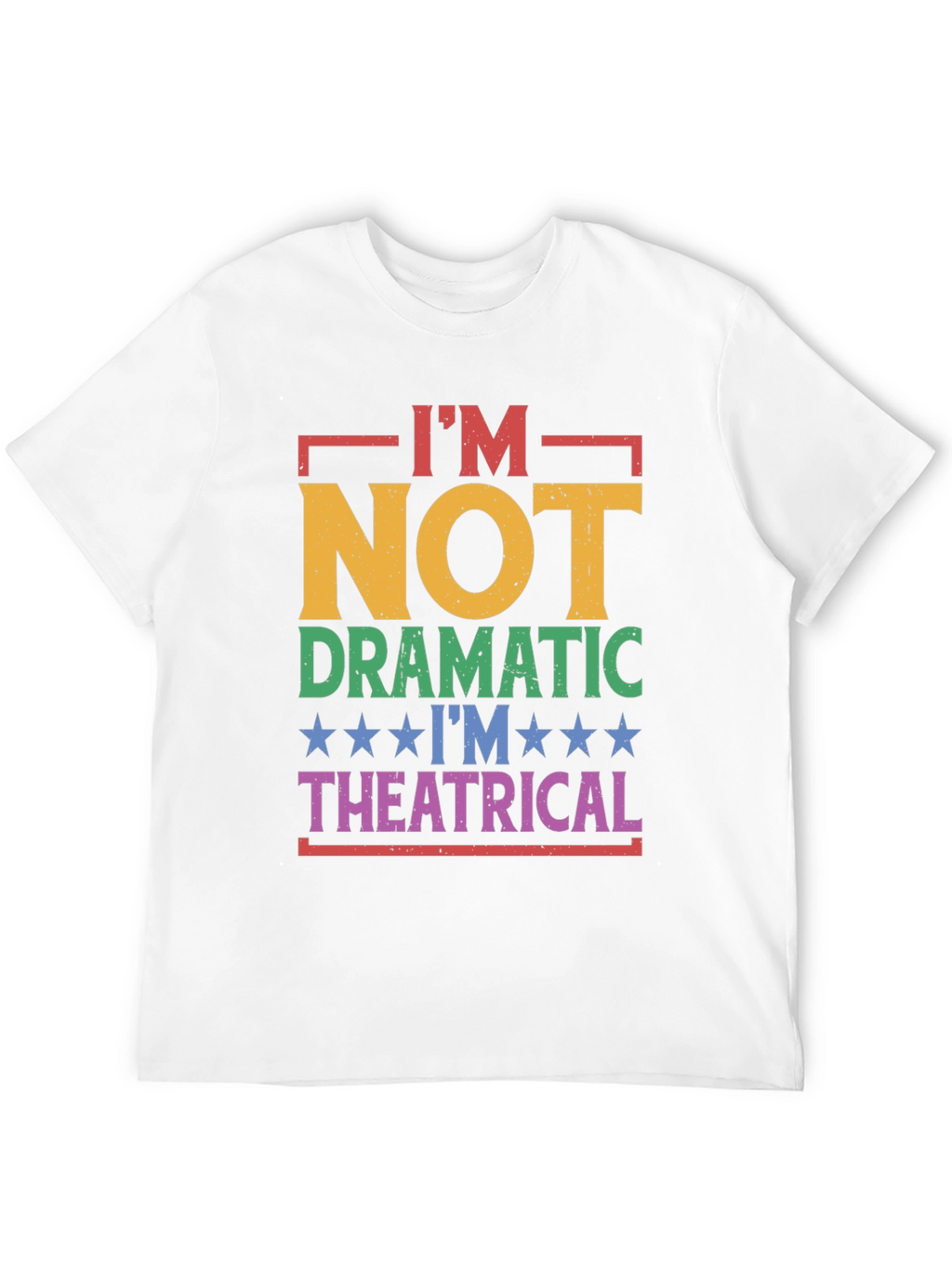 Theatrical T-Shirt - Funny Drama Queen Tee