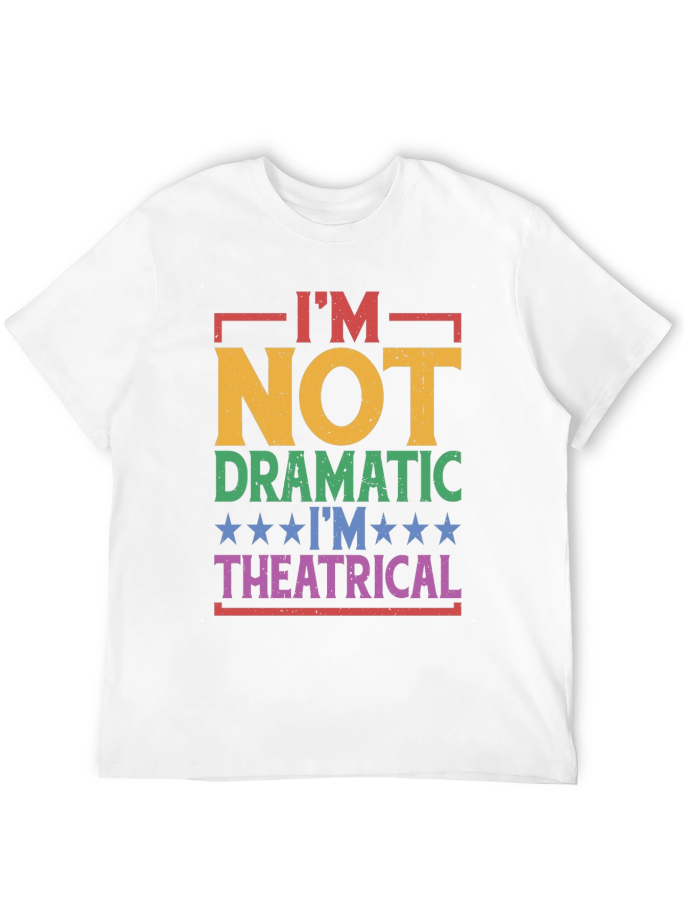 Theatrical T-Shirt - Funny Drama Queen Tee