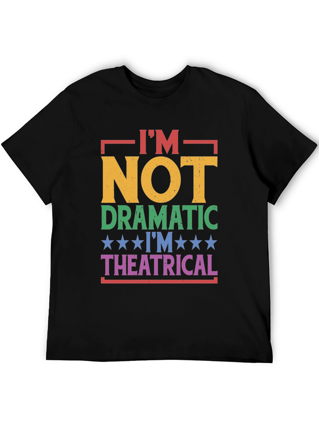 Theatrical T-Shirt - Funny Drama Queen Tee