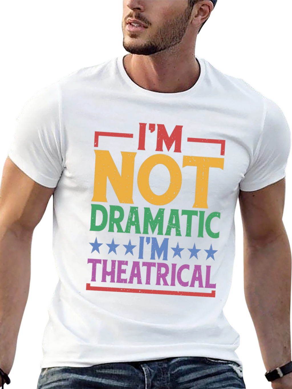 Theatrical T-Shirt - Funny Drama Queen Tee