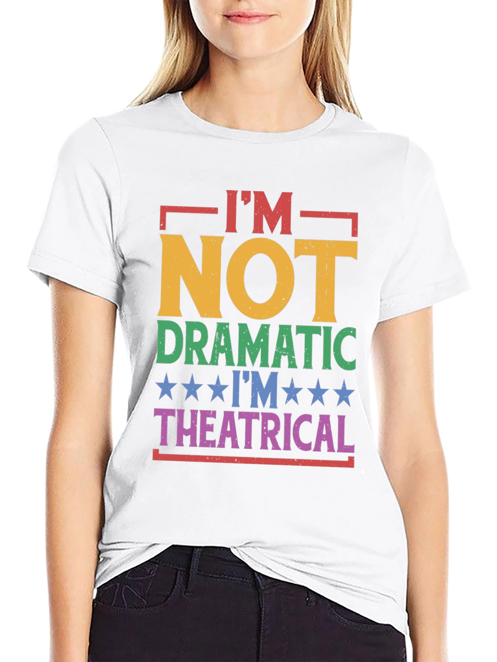 Theatrical T-Shirt - Funny Drama Queen Tee