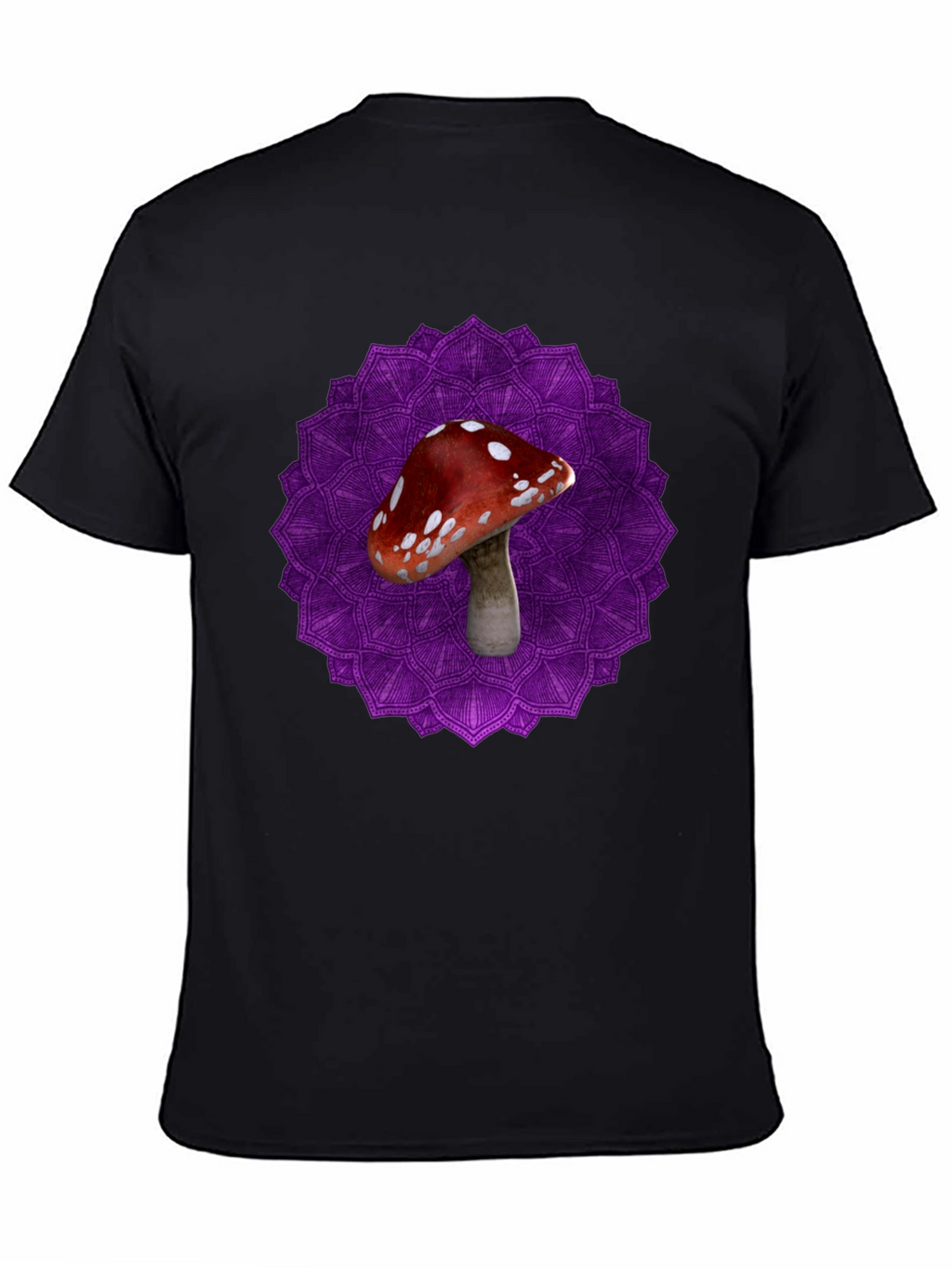 Mushroom Mandala Graphic T-Shirt