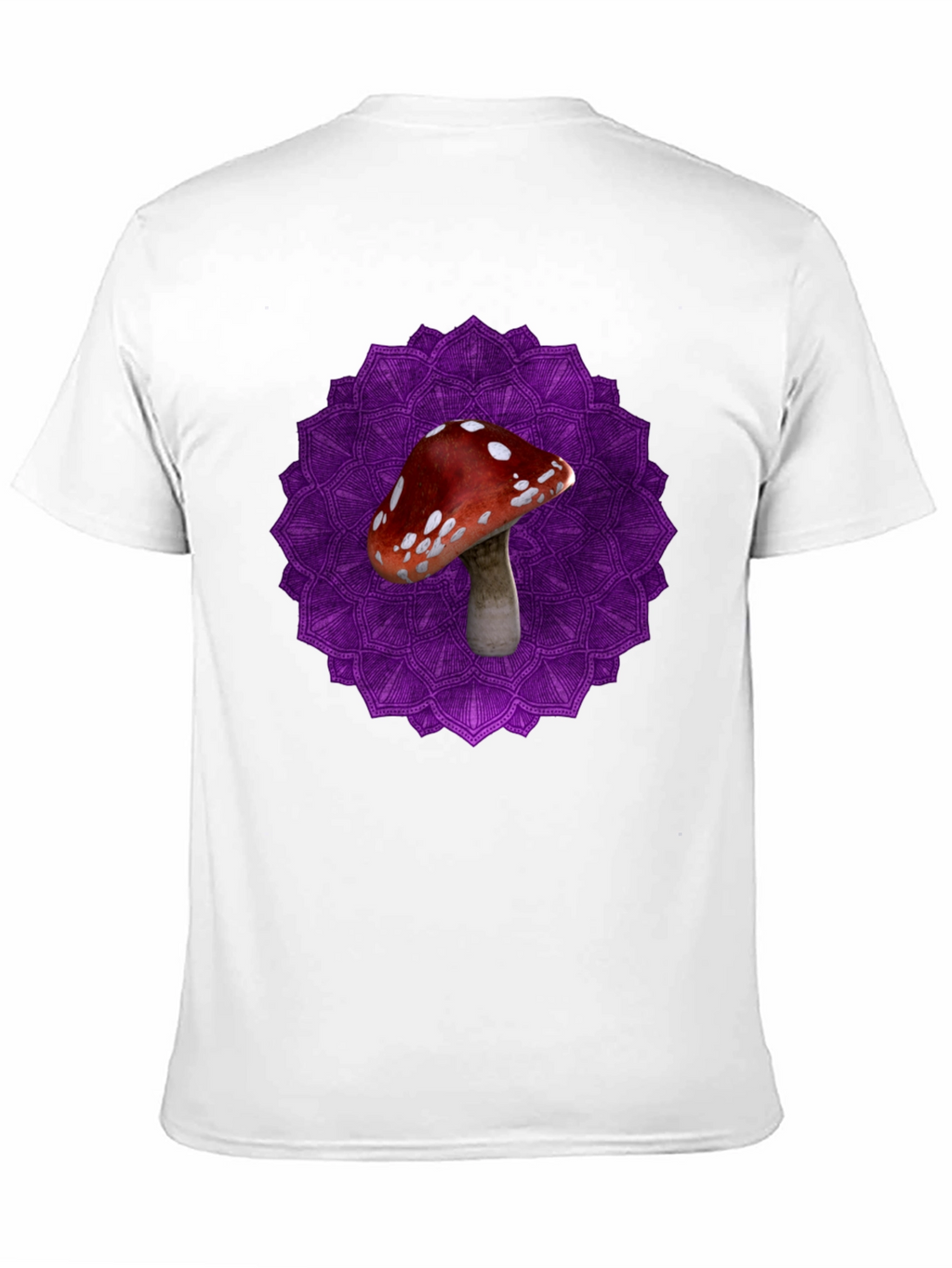Mushroom Mandala Graphic T-Shirt