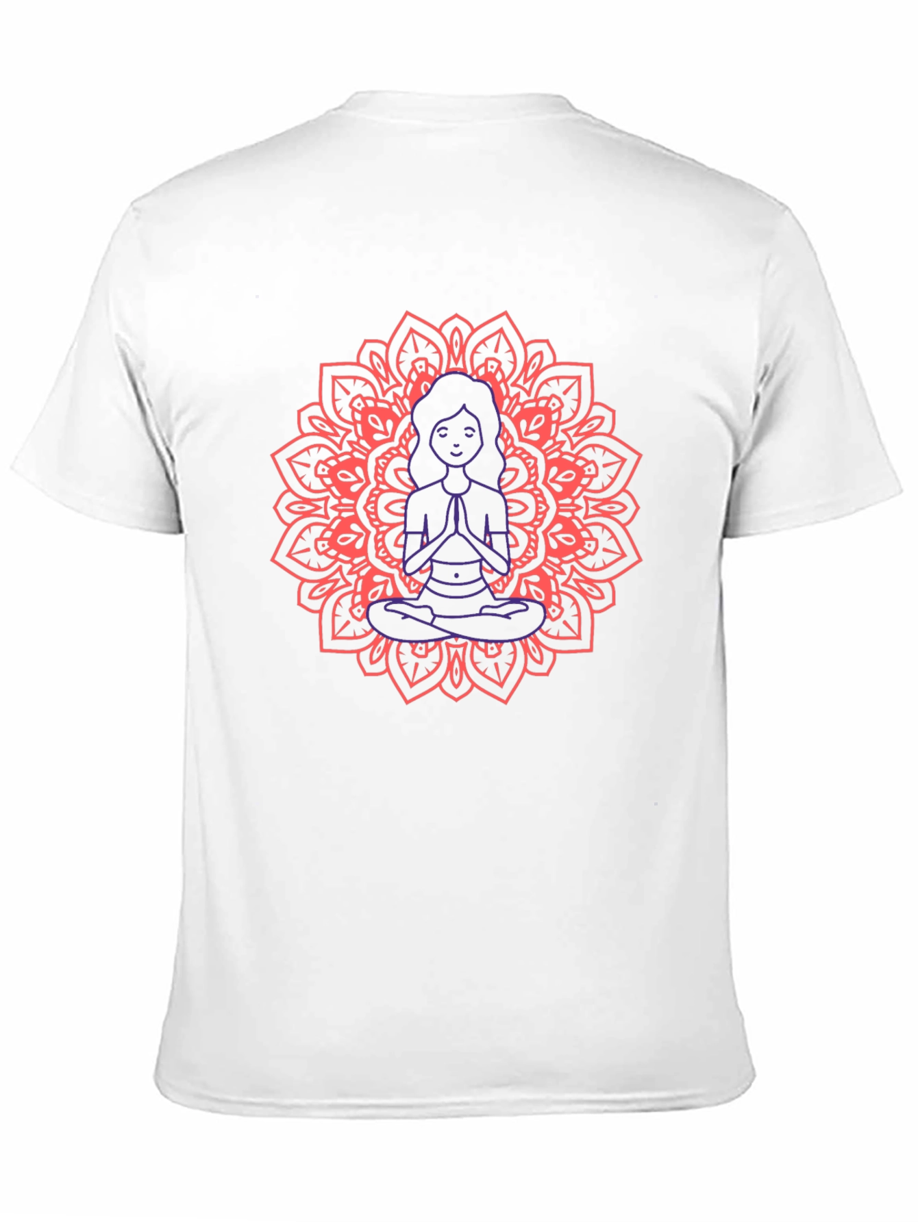 Meditating Mandala Graphic Tee