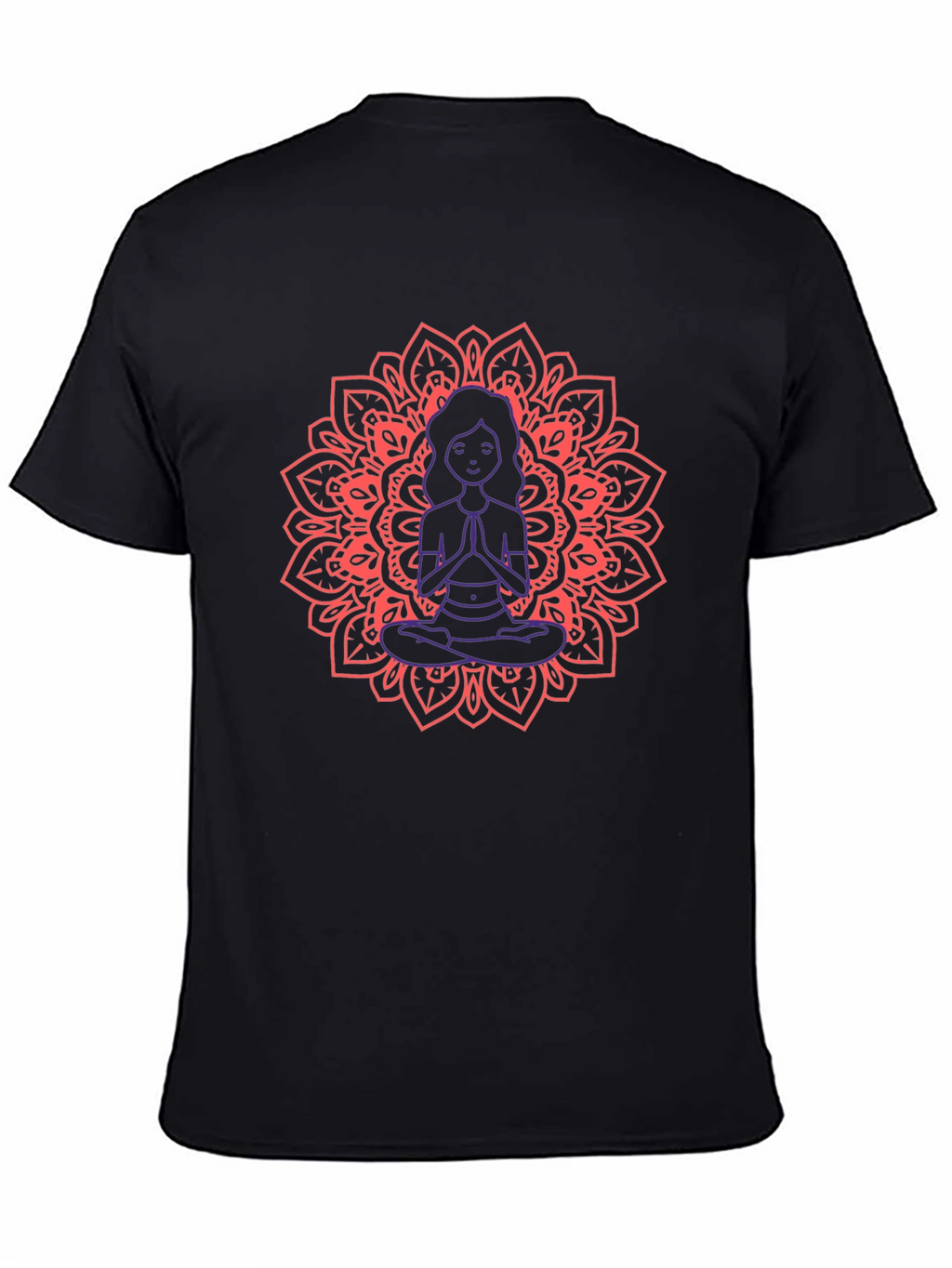 Meditating Mandala Graphic Tee