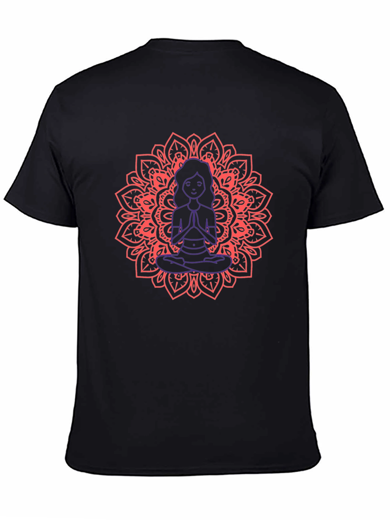 Meditating Mandala Graphic Tee