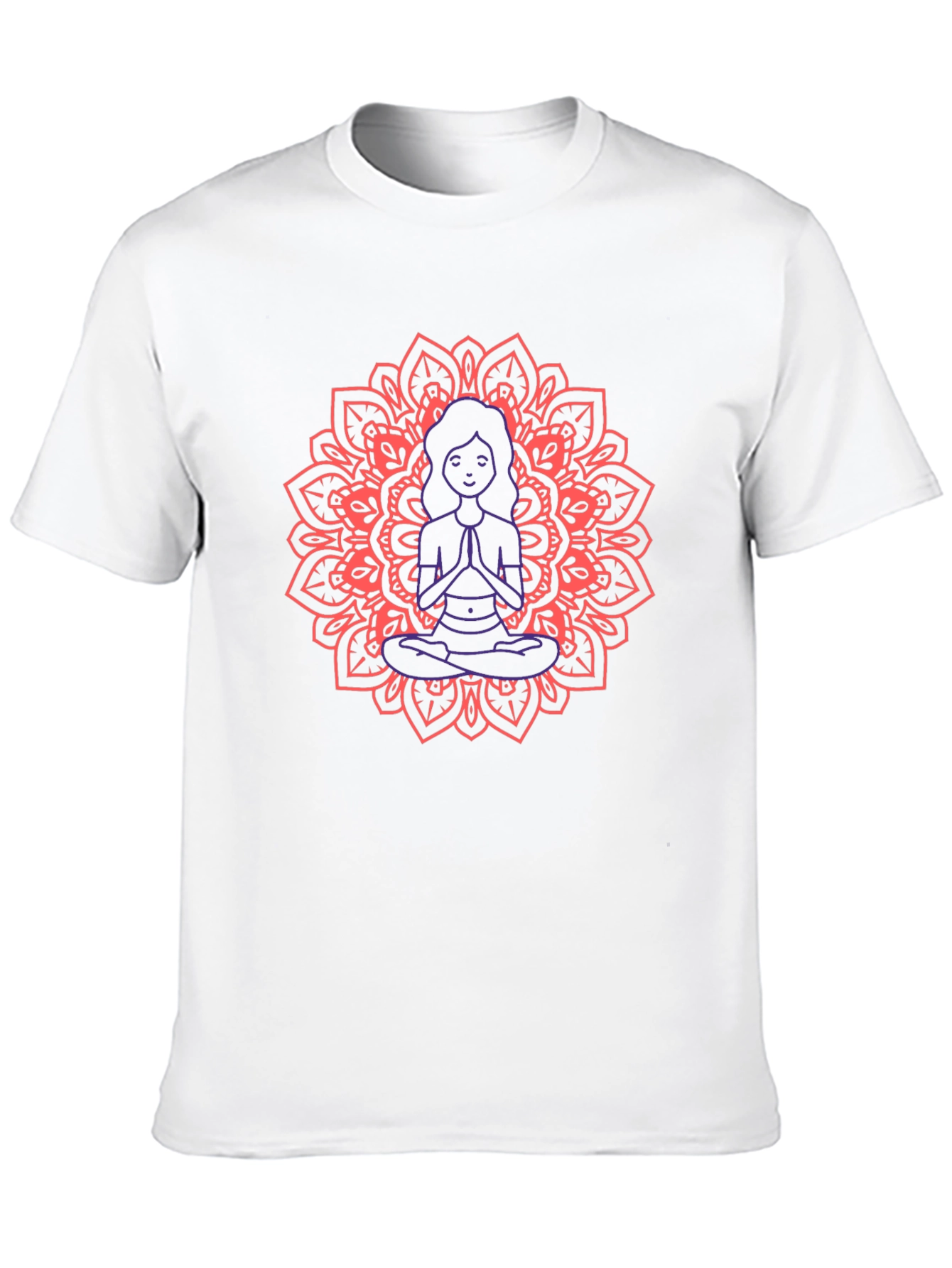 Meditating Mandala Graphic Tee