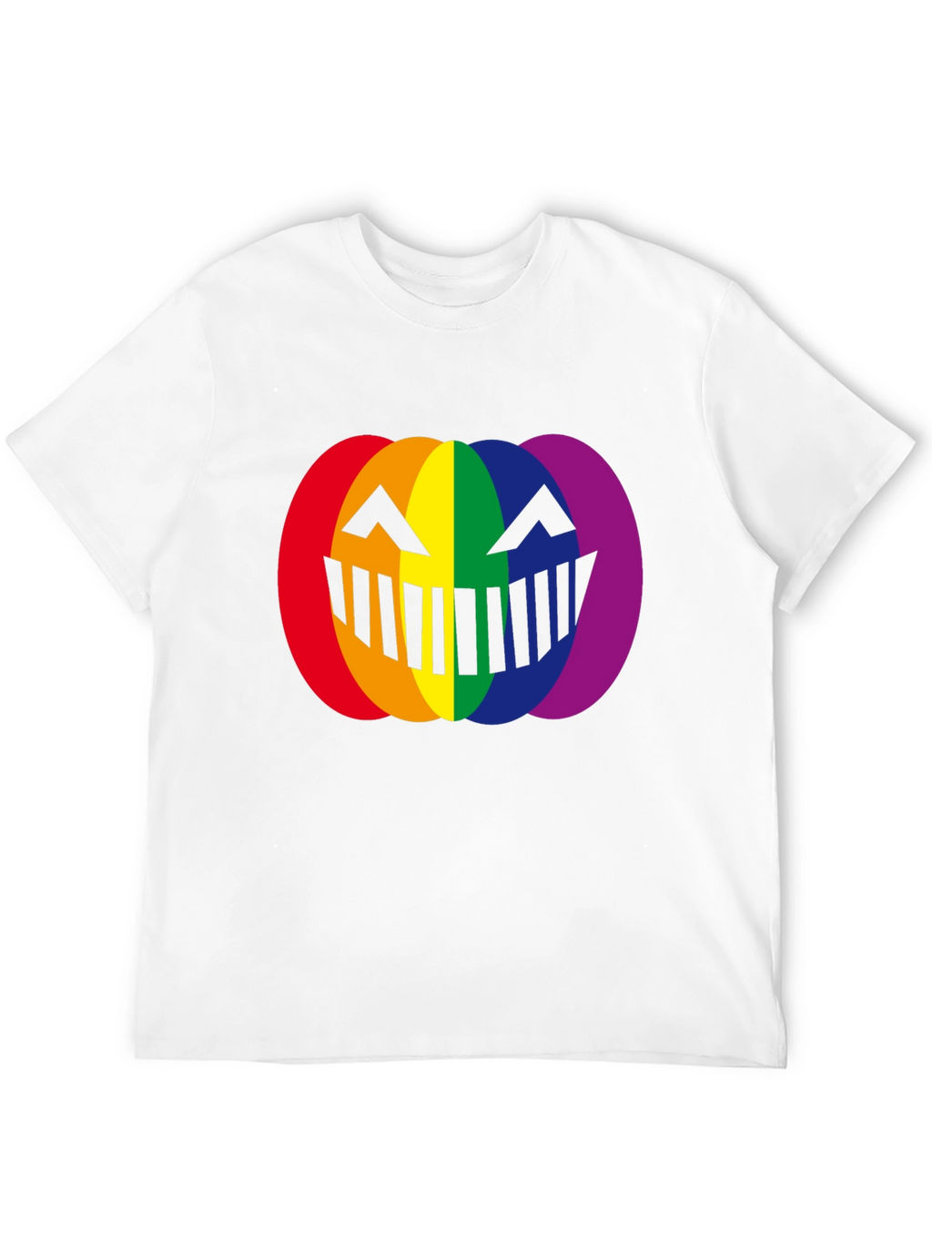 LGBTQ+ Pumpkin Halloween T-Shirt - Rainbow Pride